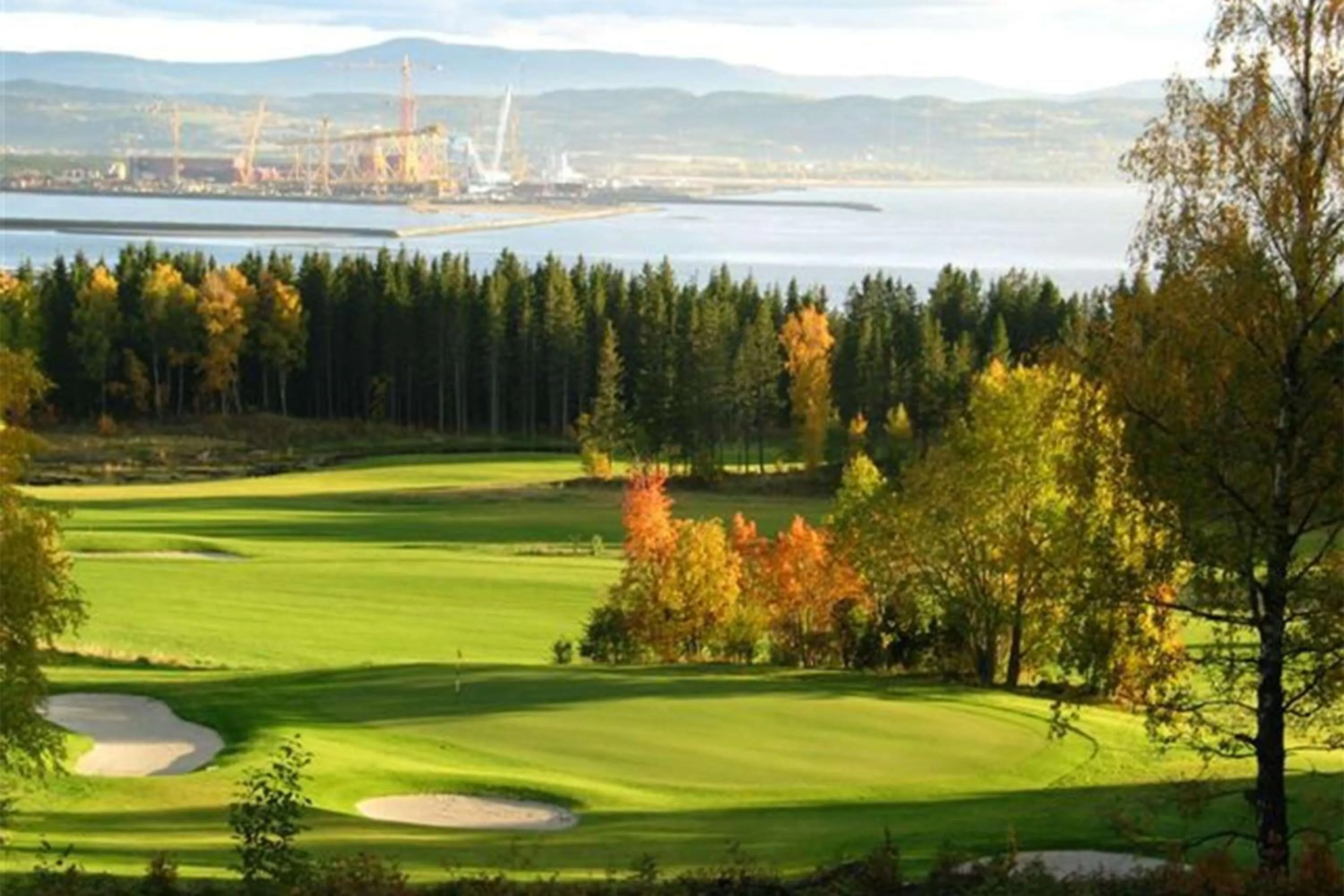 Golfcourse in Scandic Stiklestad