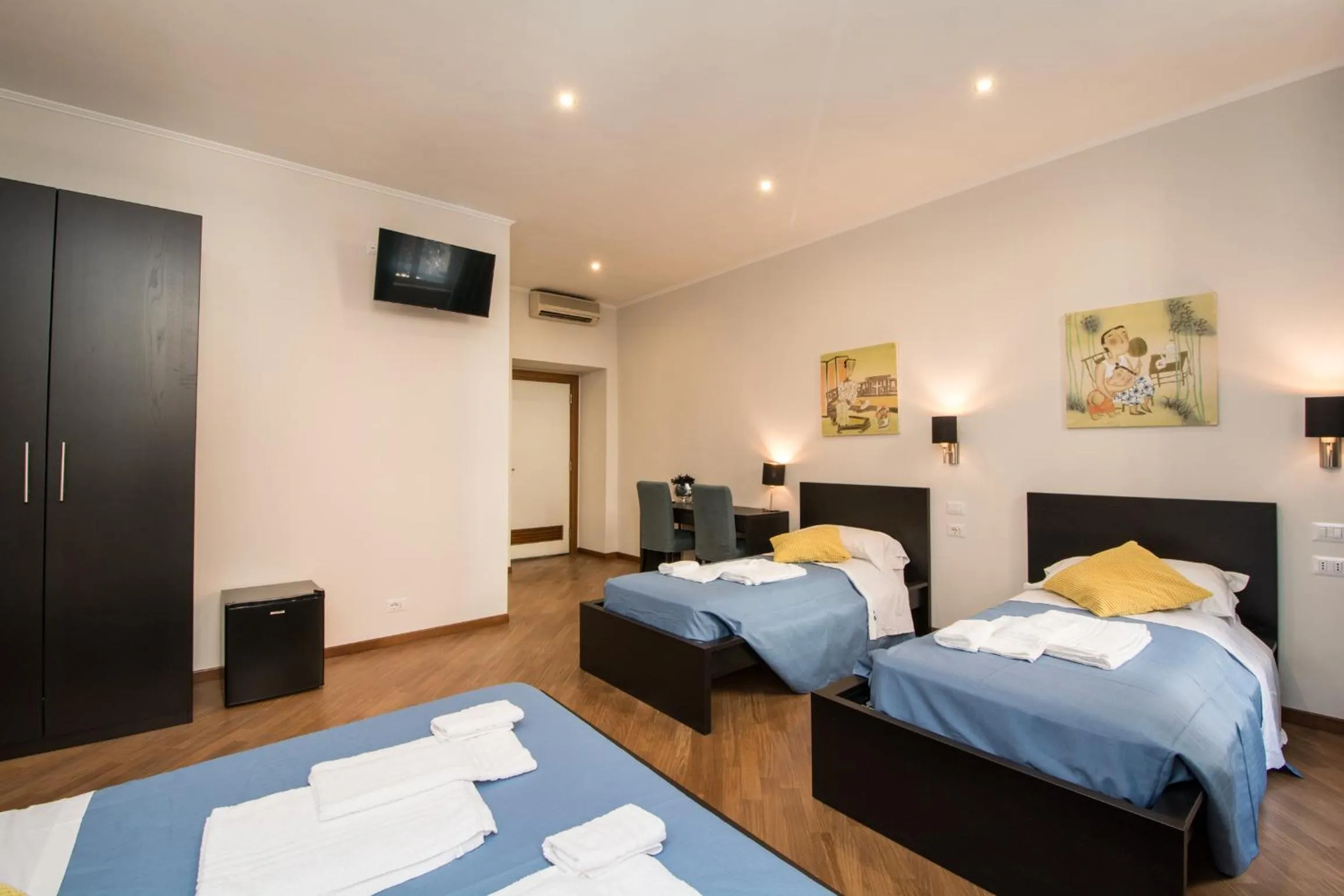 Bedroom, Bed in Seven Rooms Vatican