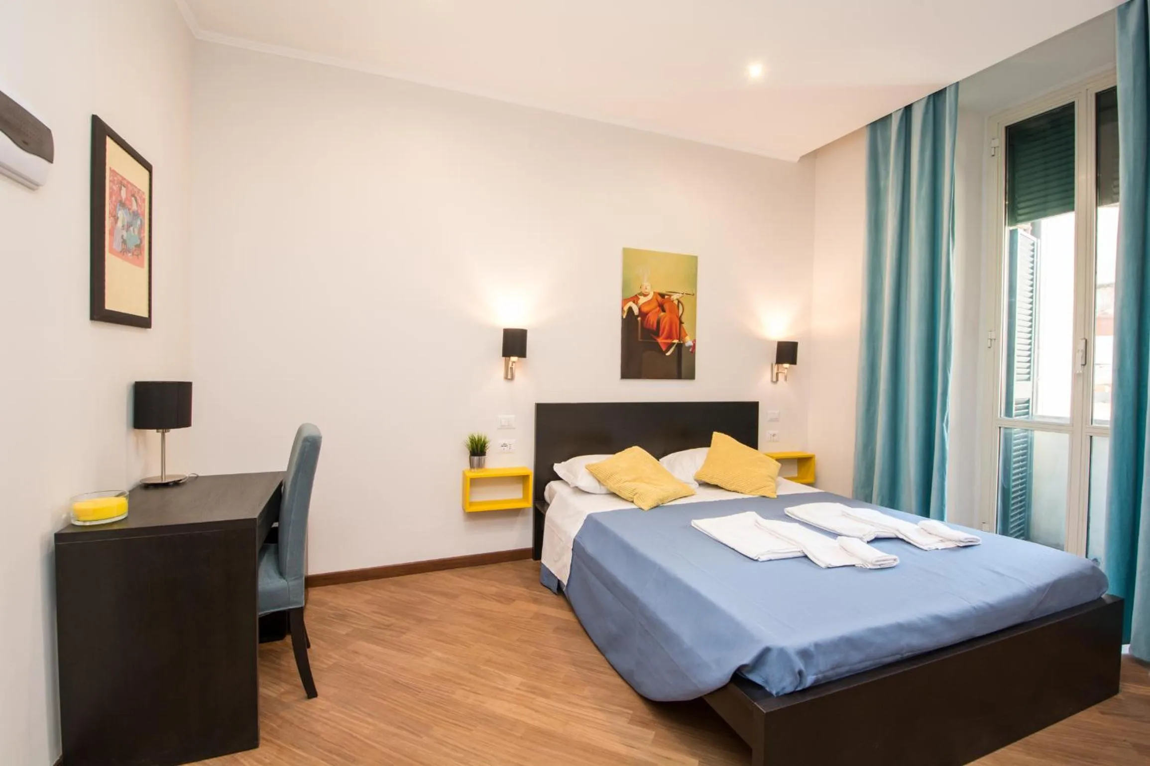 Bedroom, Bed in Seven Rooms Vatican