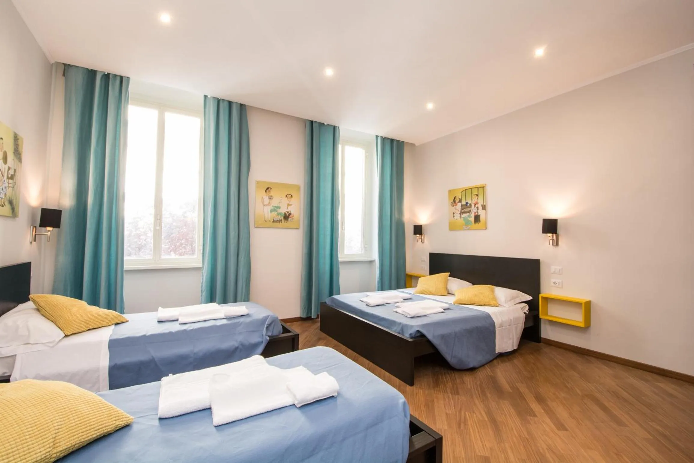 Bedroom, Bed in Seven Rooms Vatican