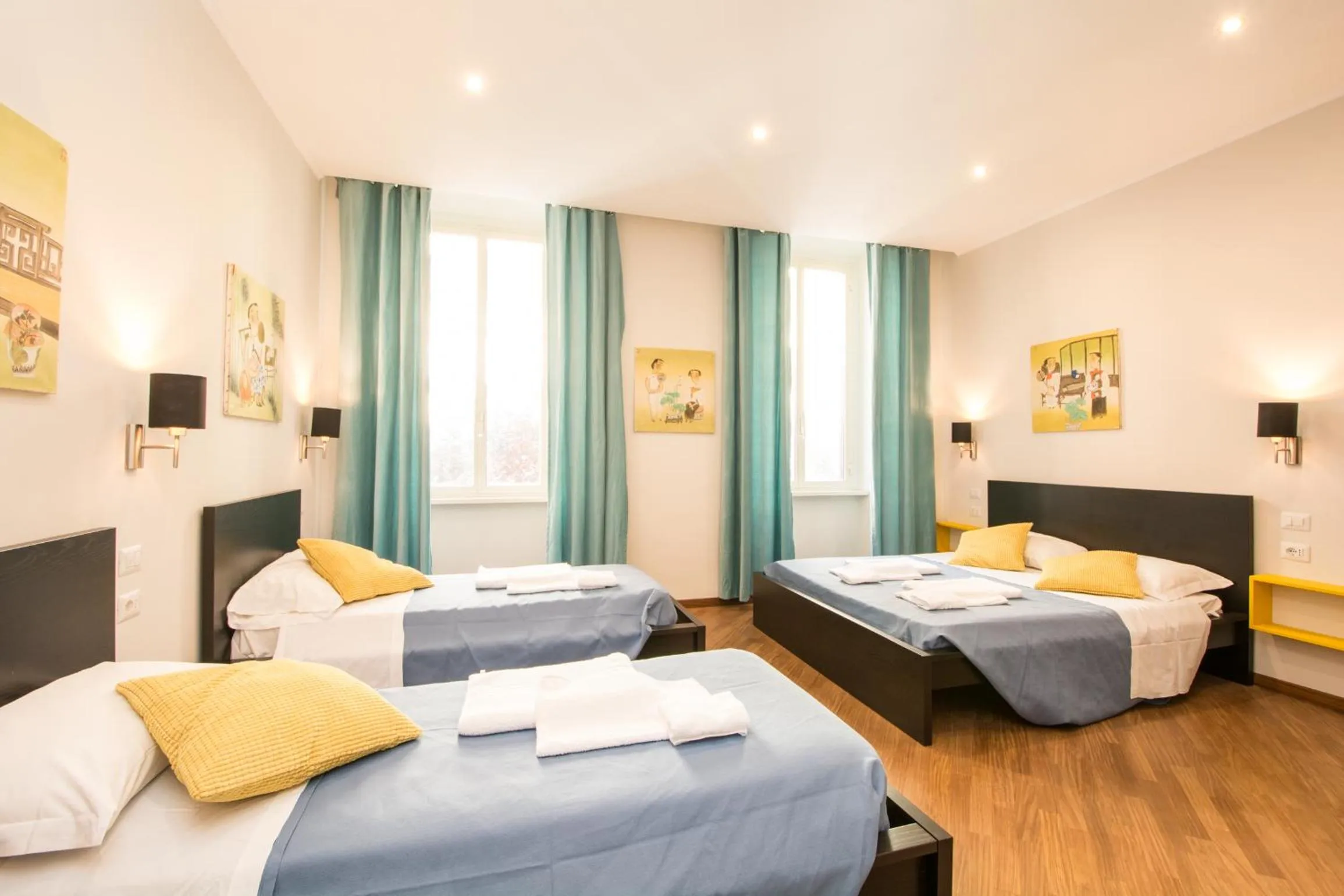 Bedroom, Bed in Seven Rooms Vatican