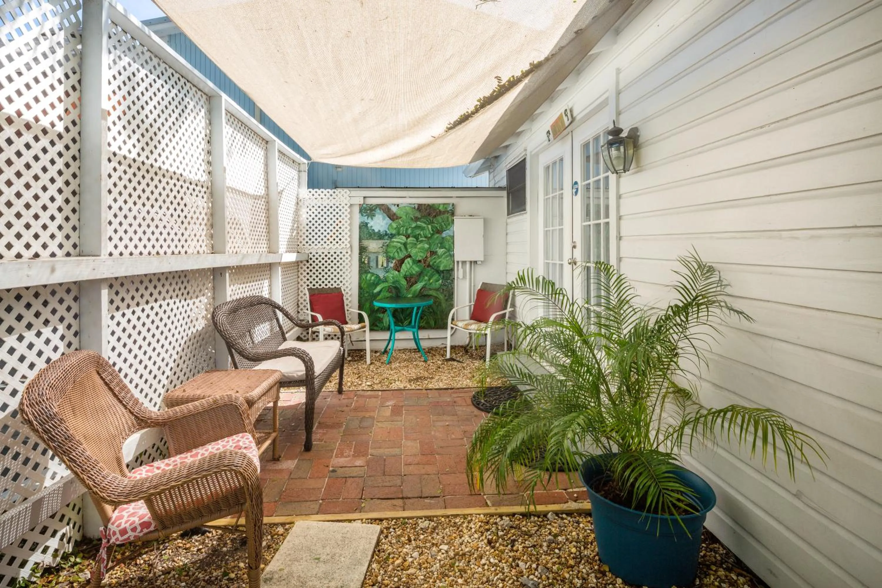 Patio in Kona Kai Oasis