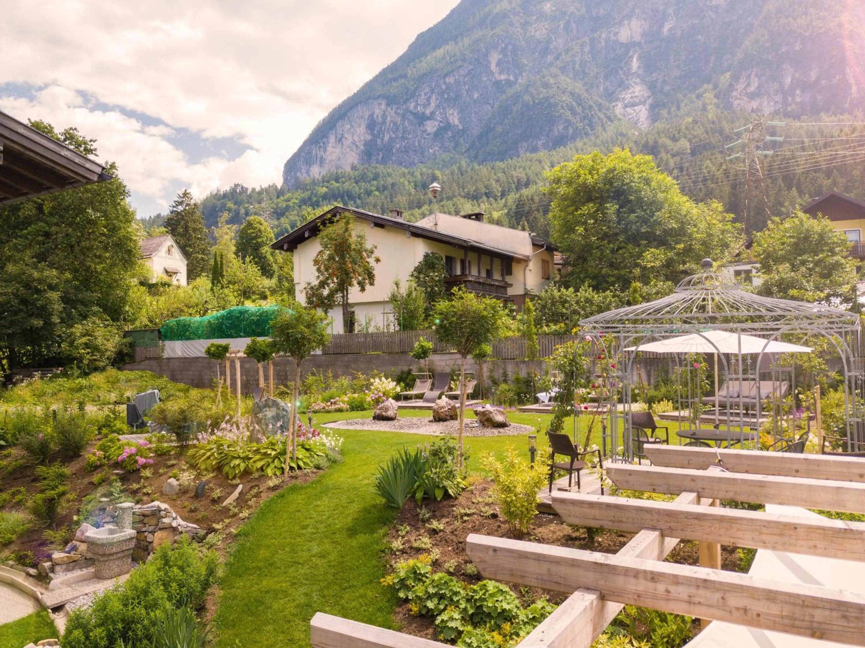 Garden in Hotel Laserz