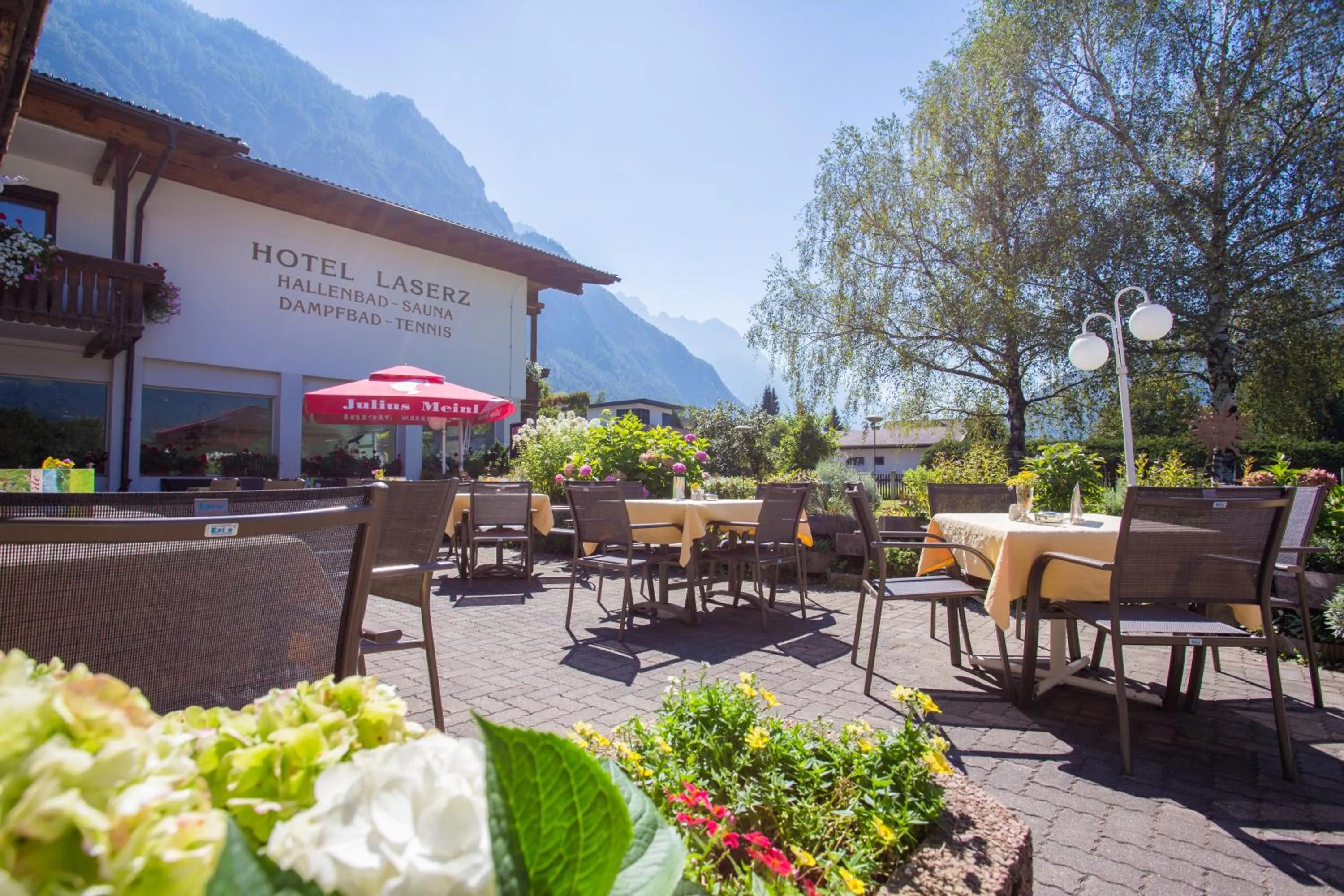 Balcony/Terrace in Hotel Laserz