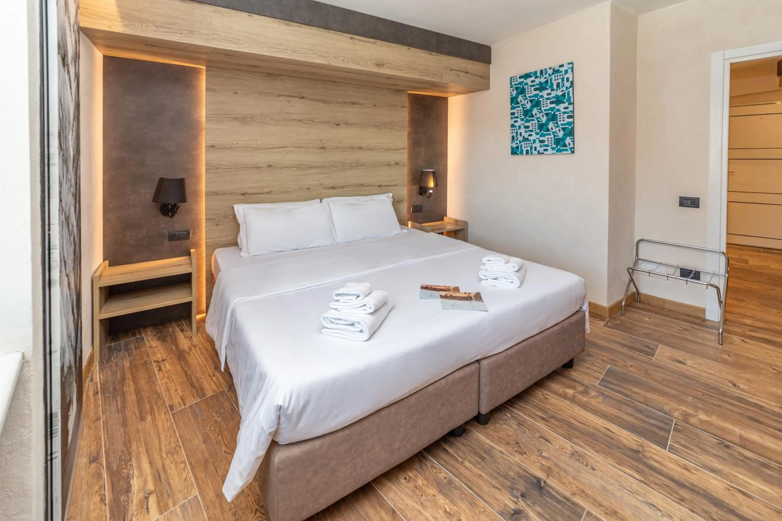 Bedroom, Bed in Hotel la Torre