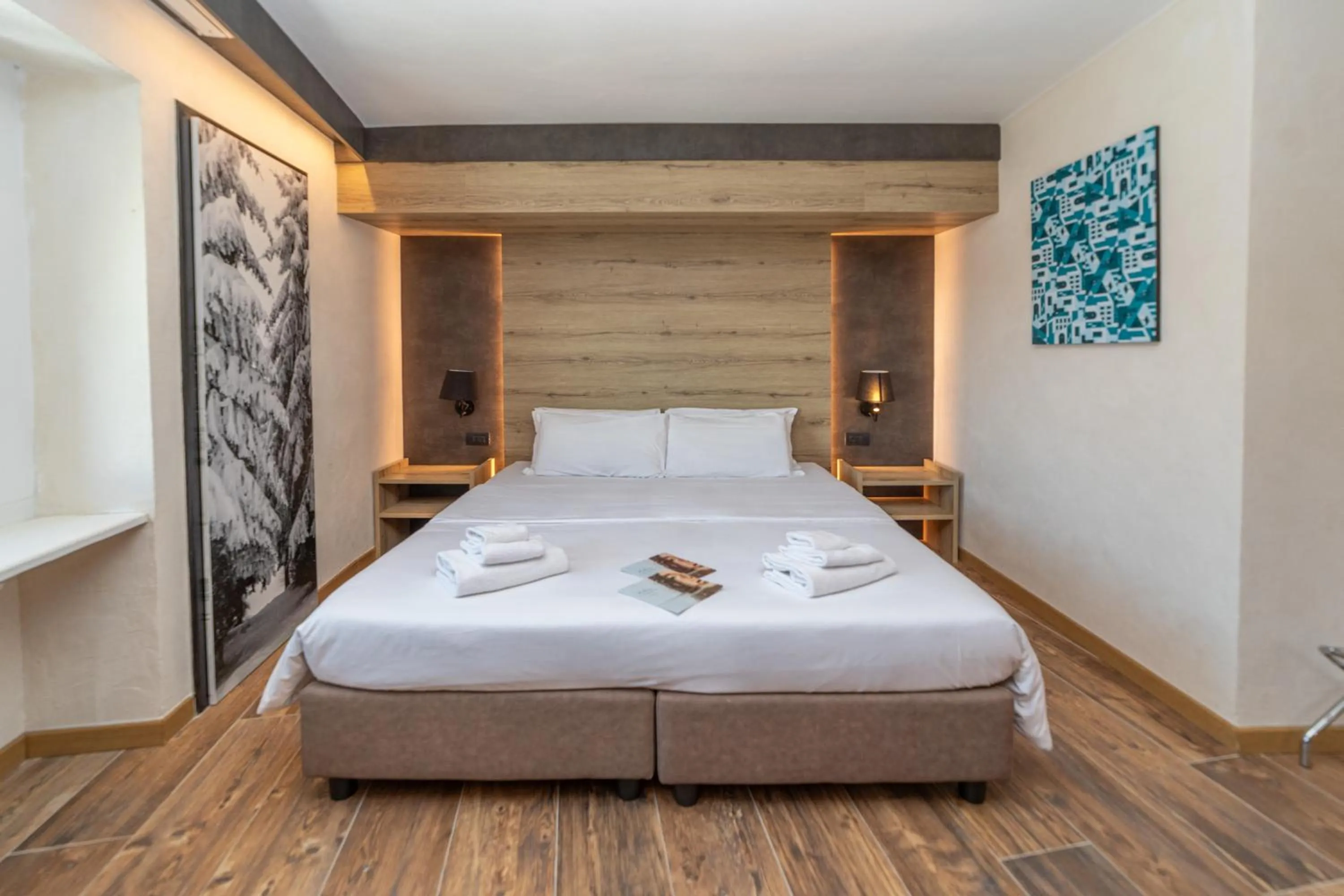 Bedroom, Bed in Hotel la Torre