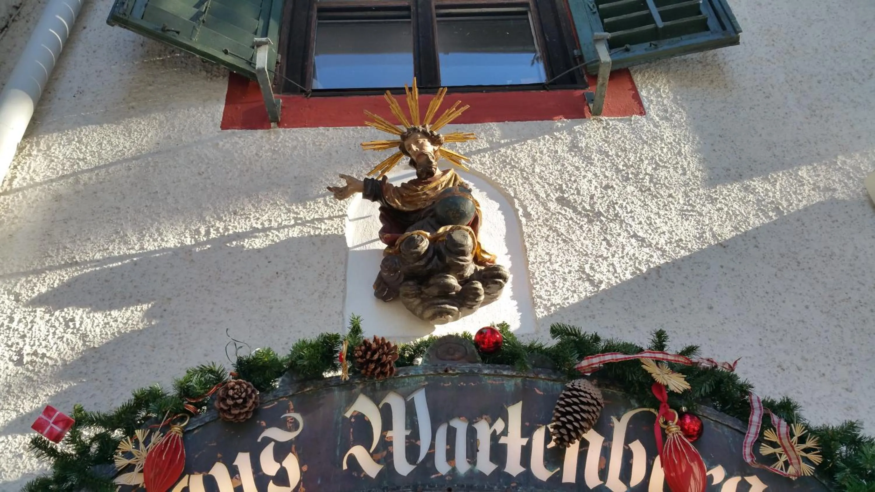 Facade/entrance in Haus Wartenberg