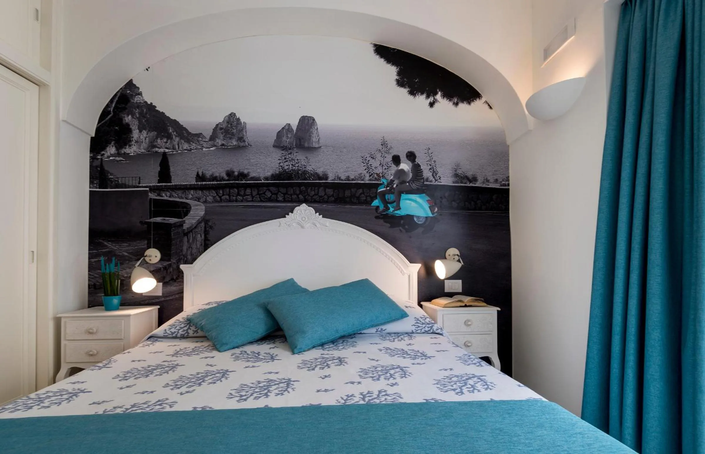 Bed in Villa Patrizi