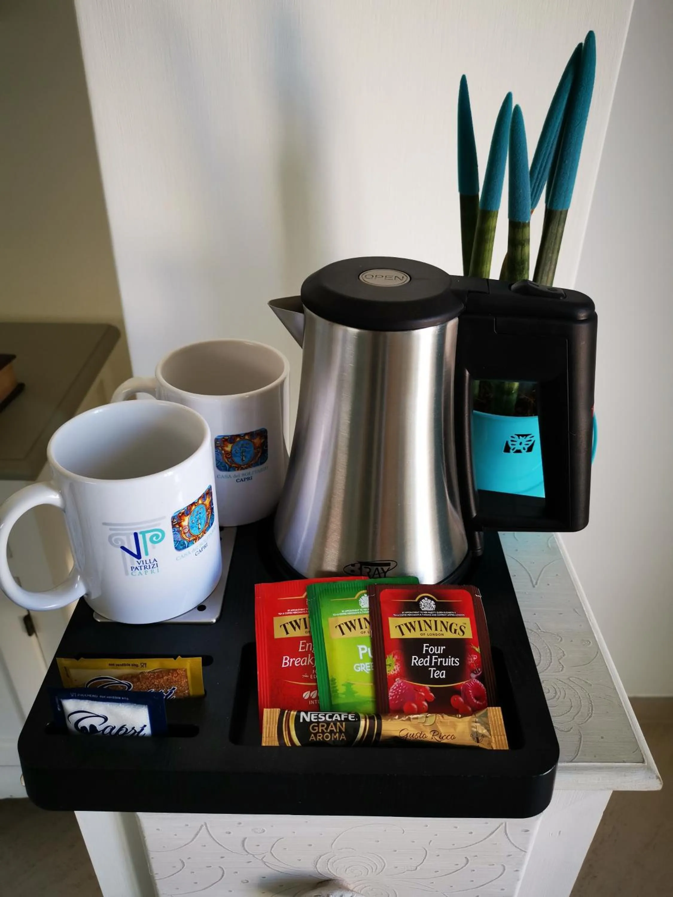 Drinks in Villa Patrizi