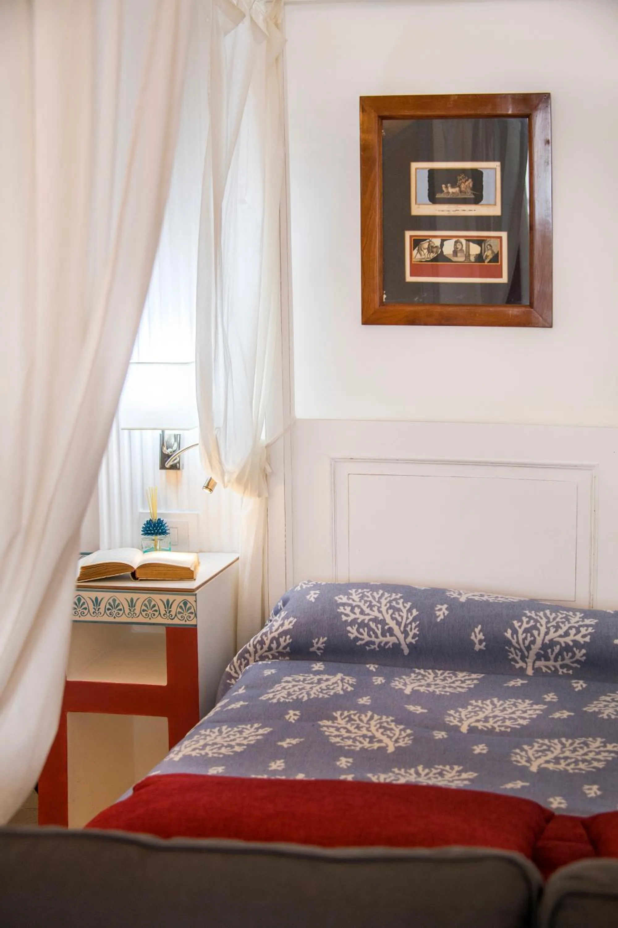 Bed in Villa Patrizi