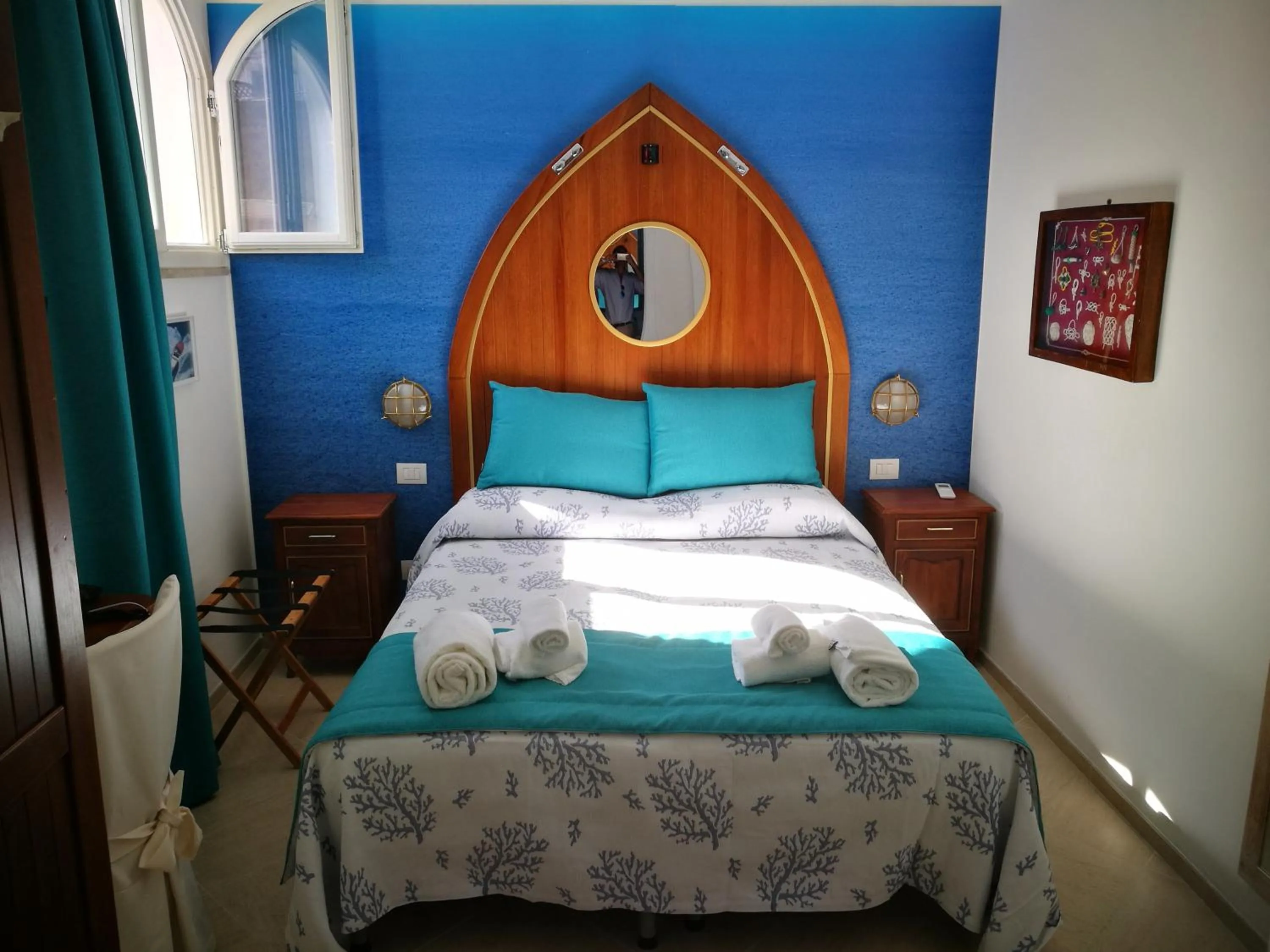 Bed in Villa Patrizi