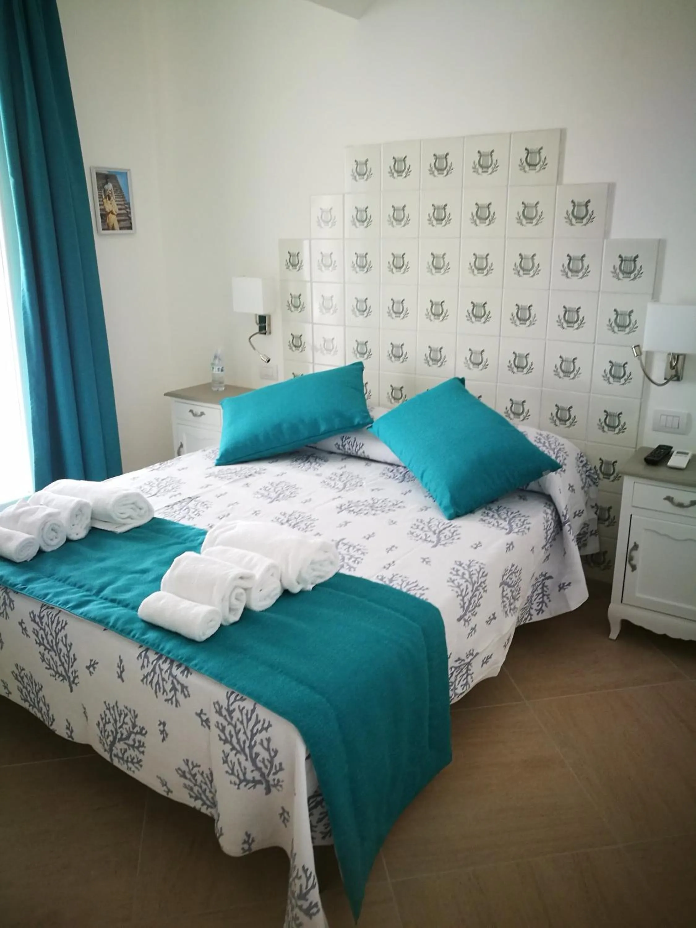 Bed in Villa Patrizi