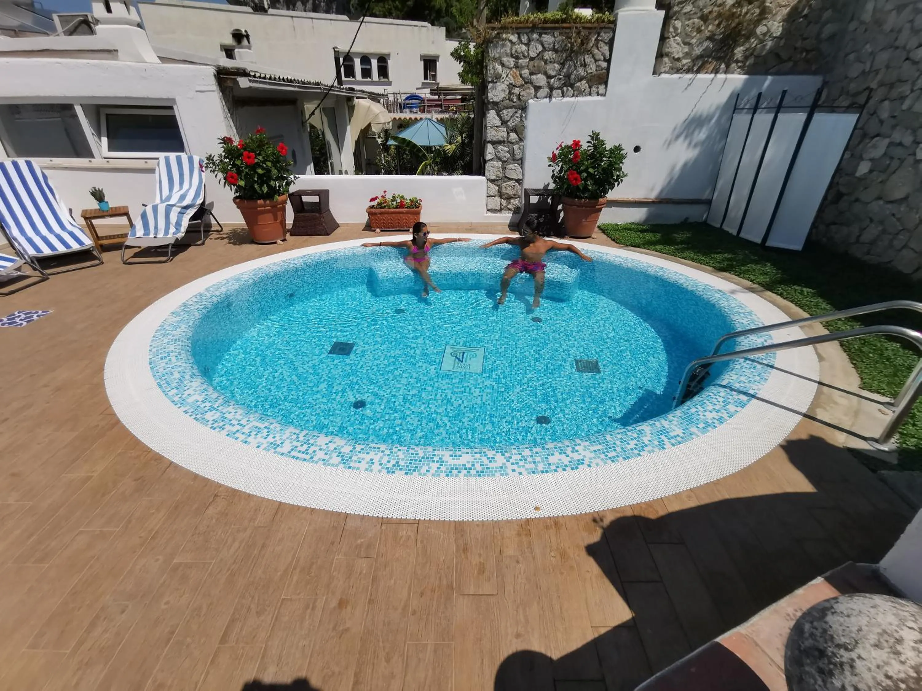 Swimming pool in Villa Patrizi