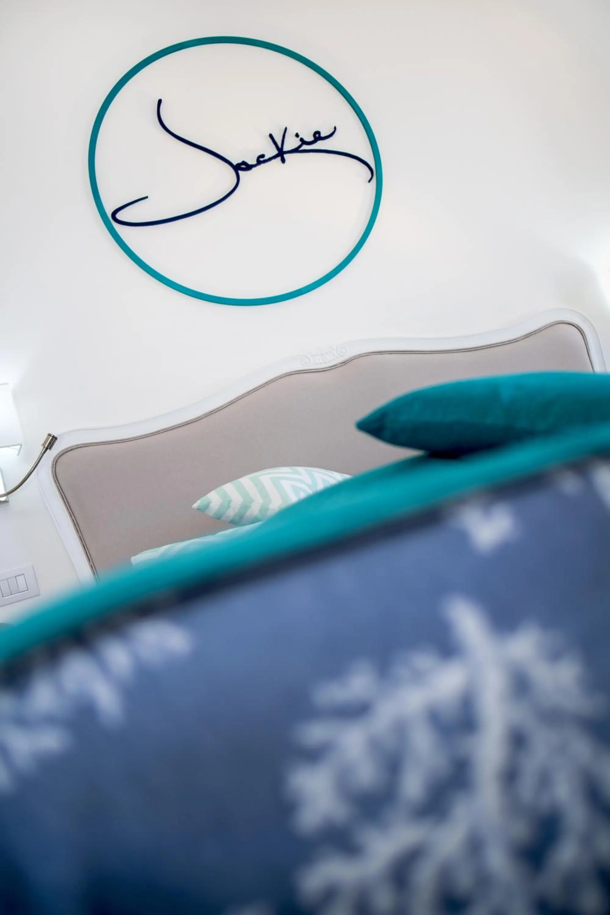 Bed in Villa Patrizi