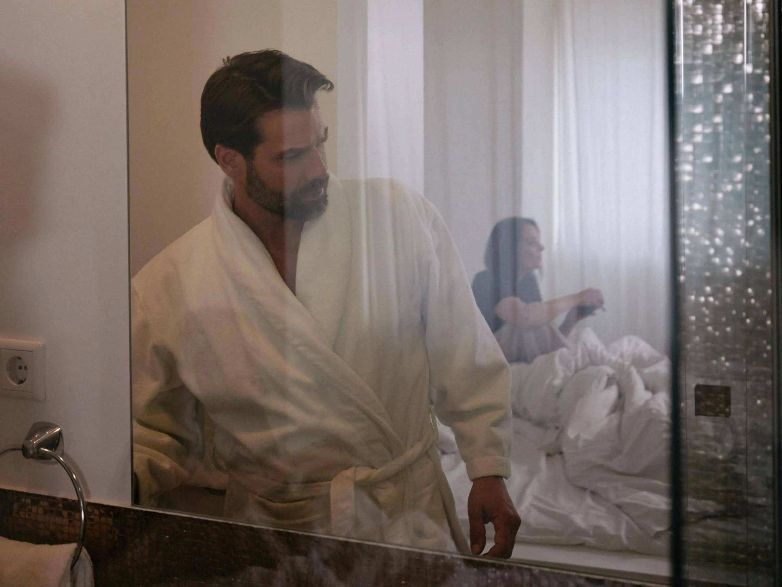 People, Bed in 18Arts Hotel - Living in a Gallery!