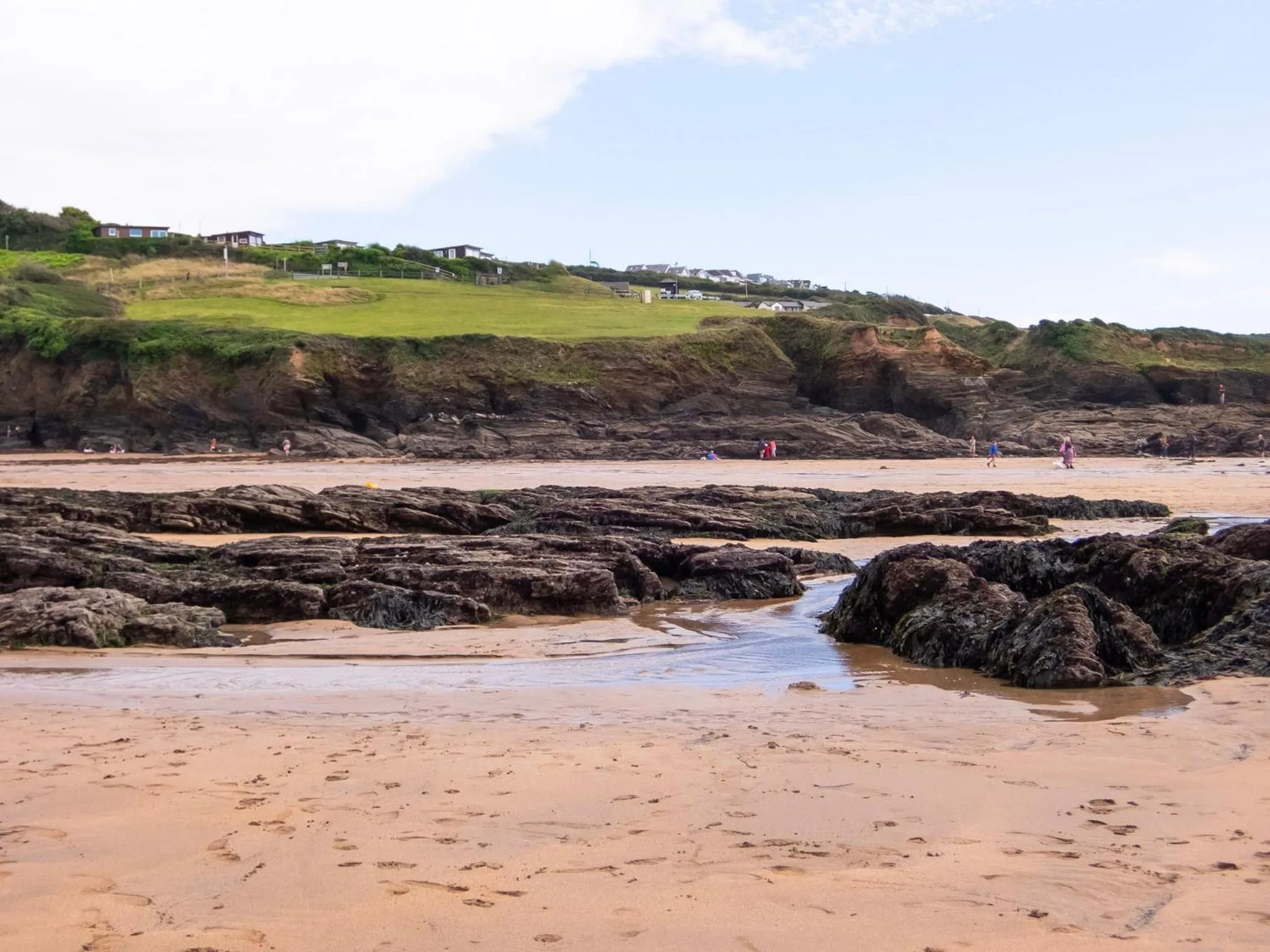 Beach in Bovisand Lodge Holiday Park, Beachside Location & Indoor Heated Pool