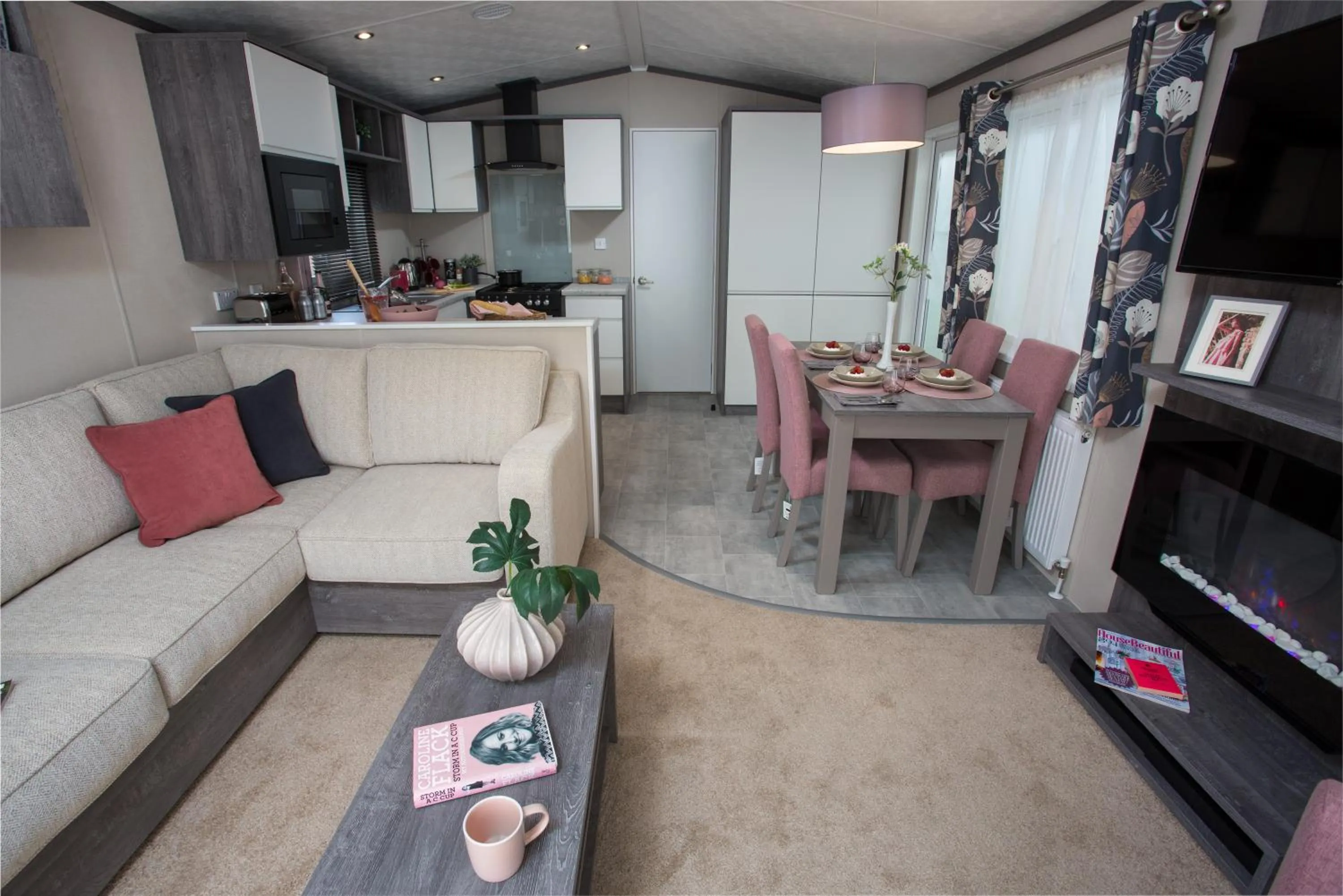 Seating area in Bovisand Lodge Holiday Park, Beachside Location & Indoor Heated Pool