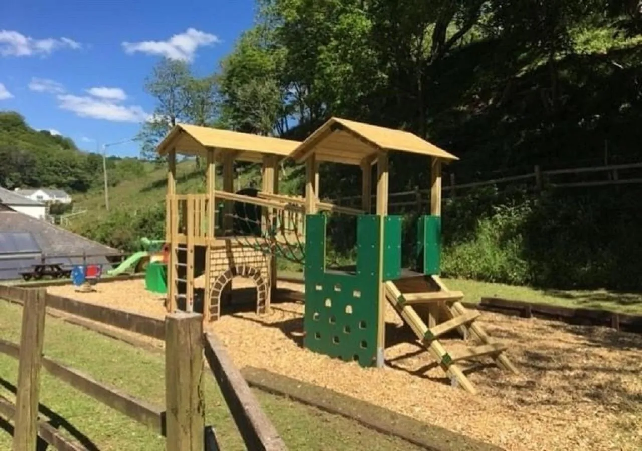 Children play ground in Bovisand Lodge Holiday Park, Beachside Location & Indoor Heated Pool