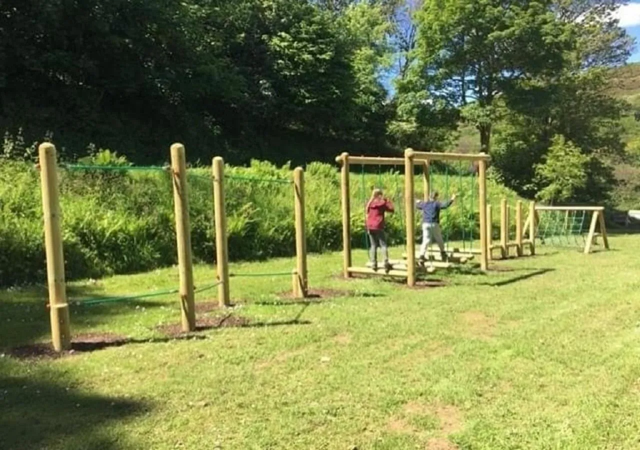 Children play ground in Bovisand Lodge Holiday Park, Beachside Location & Indoor Heated Pool