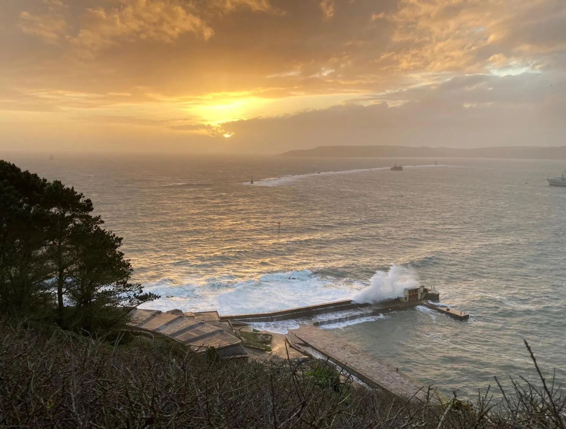 Landmark view in Bovisand Lodge Holiday Park, Beachside Location & Indoor Heated Pool