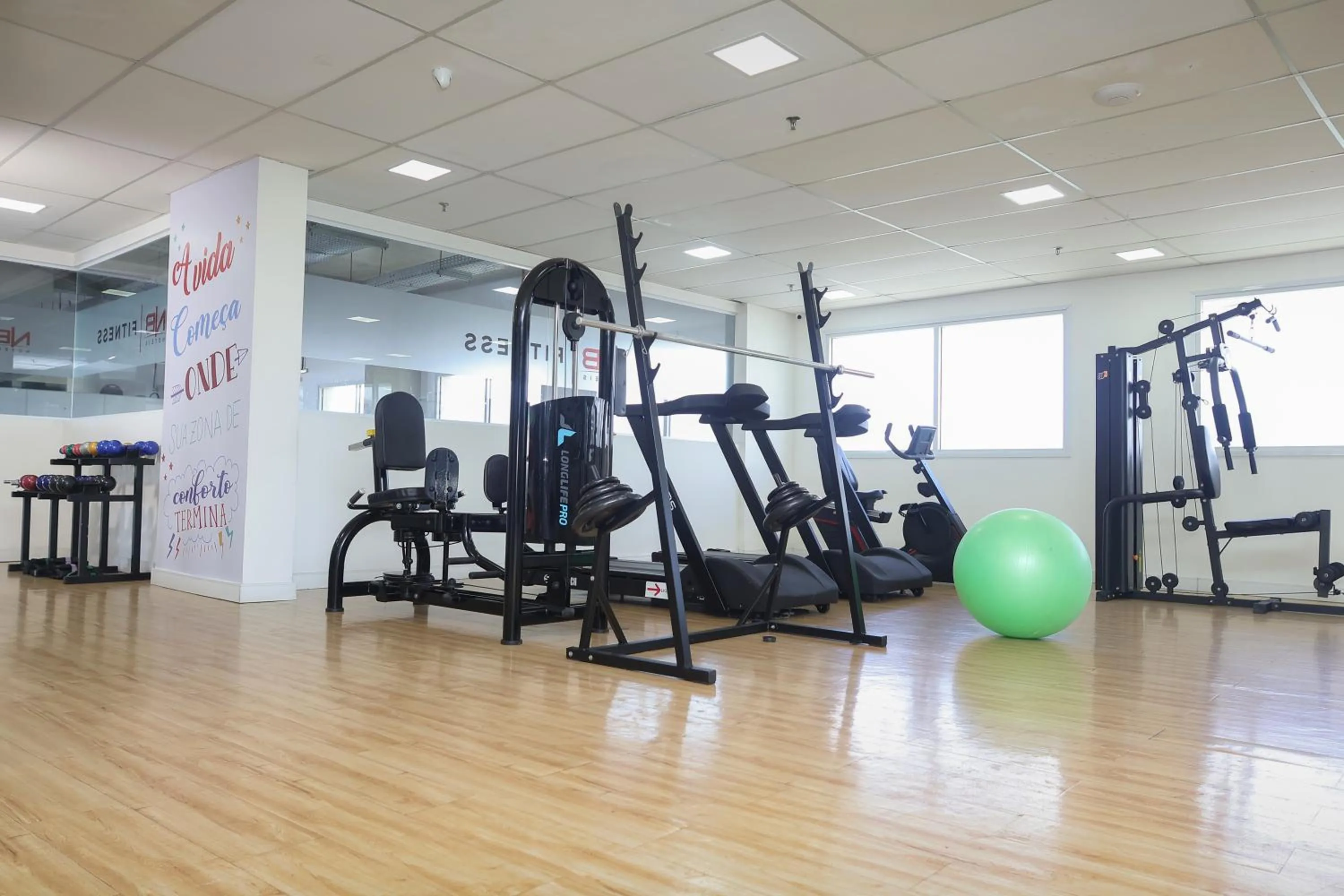 Fitness centre/facilities in NB Hoteis