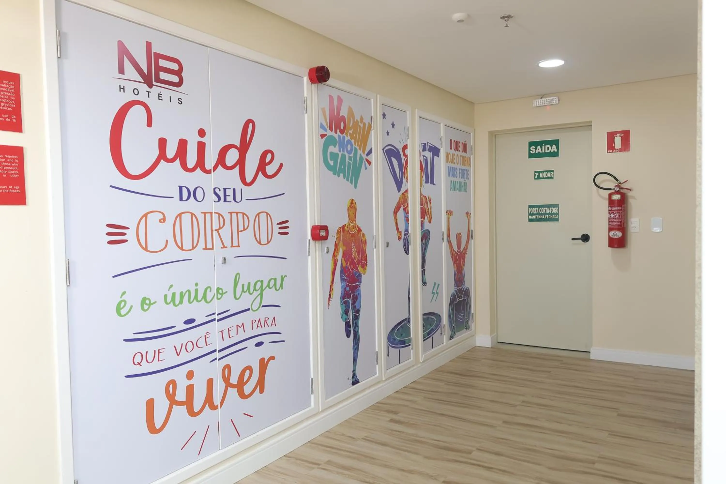 Fitness centre/facilities in NB Hoteis