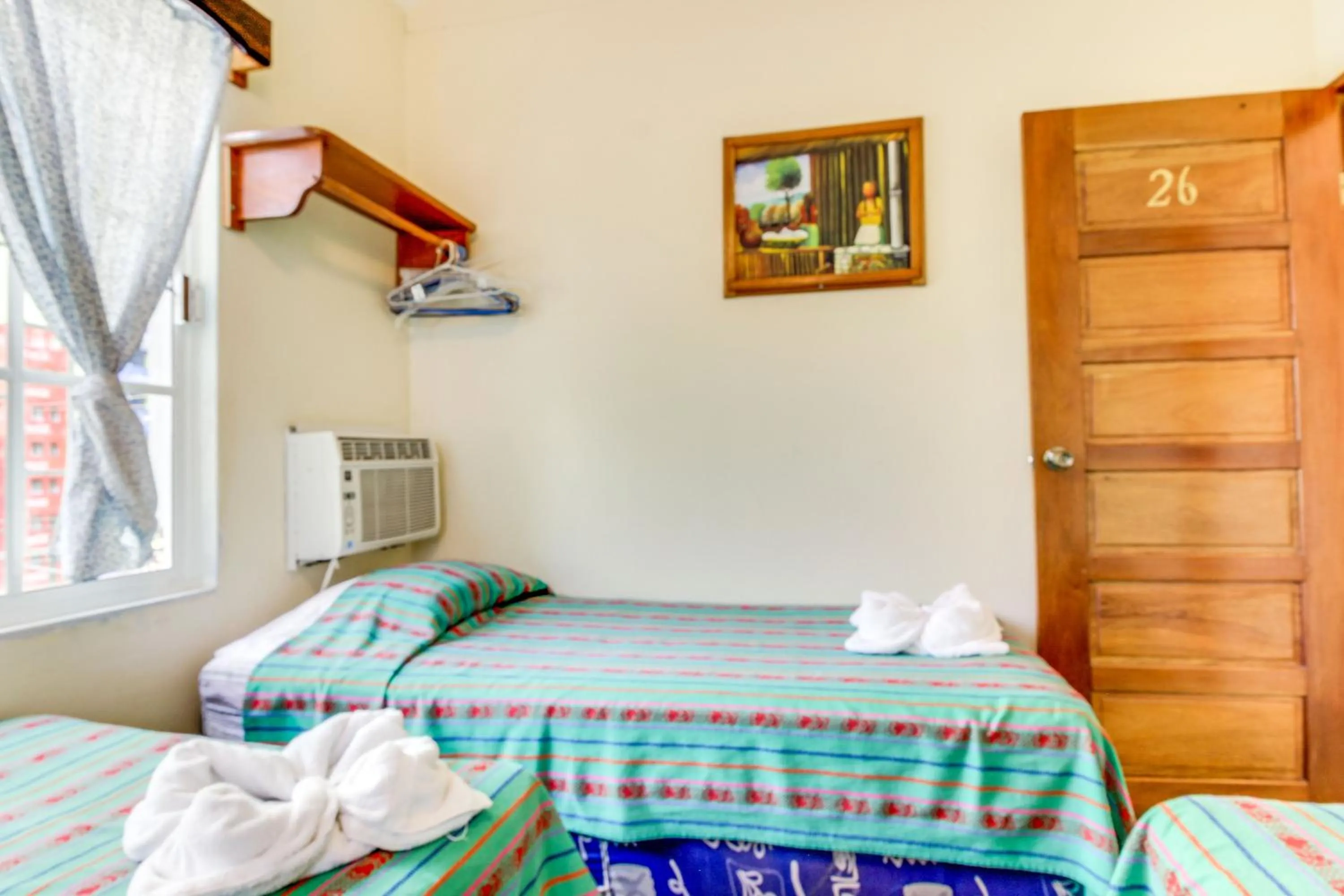 Bed in La Casita at Midas Belize
