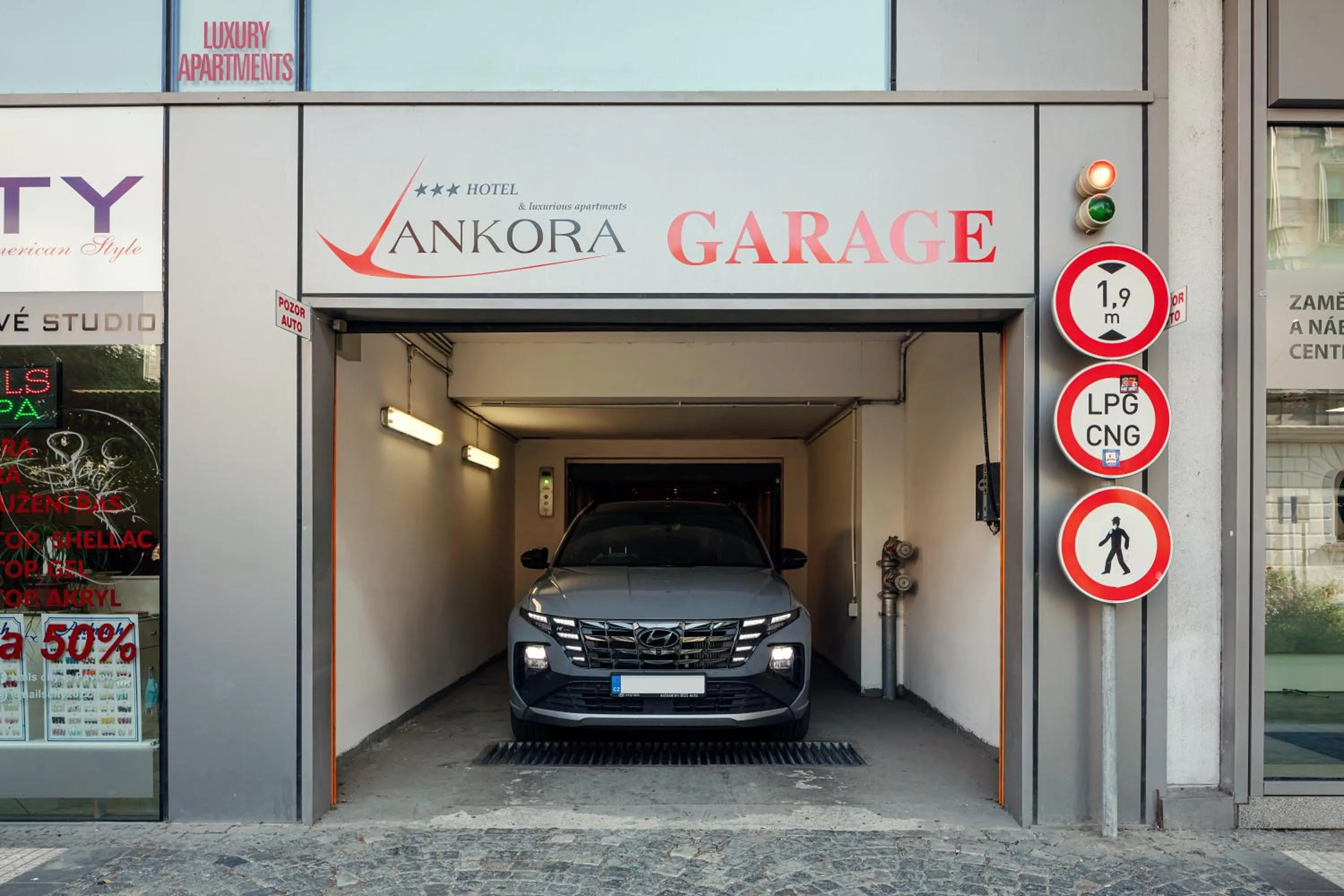 Parking in Hotel Ankora