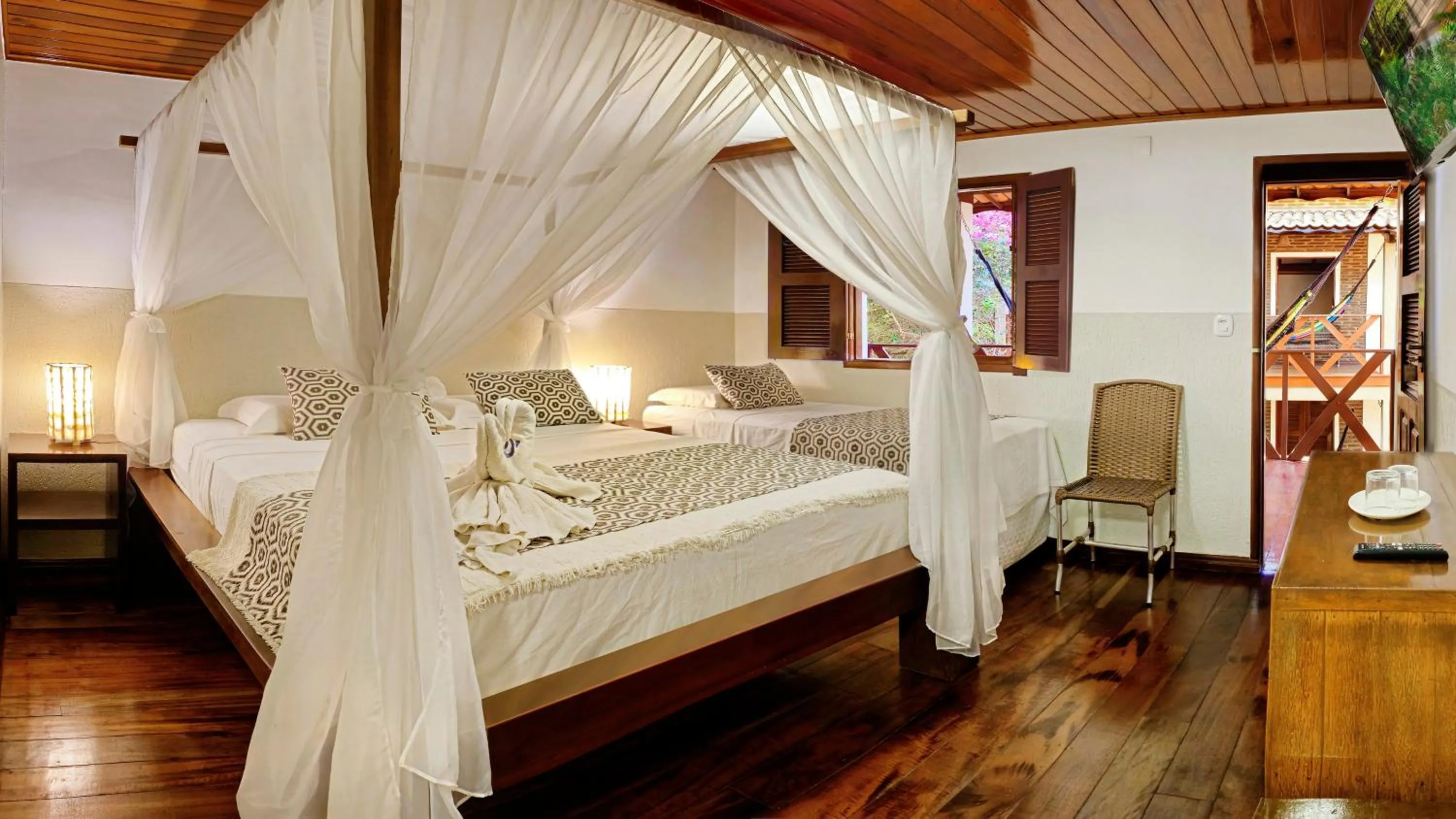 Bedroom, Bed in Pousada do Norte