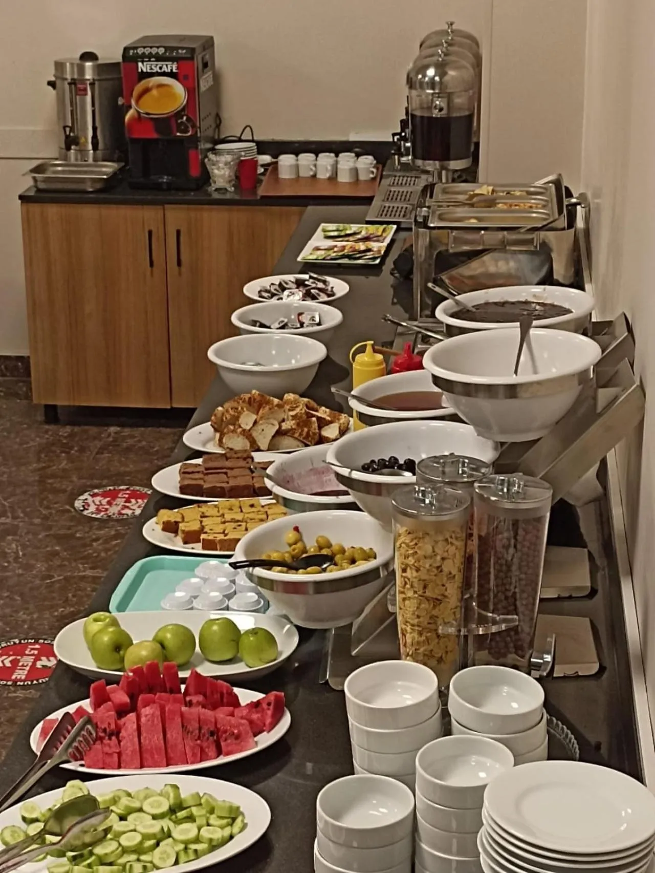 Buffet breakfast in Fatih Resadiye Hotel