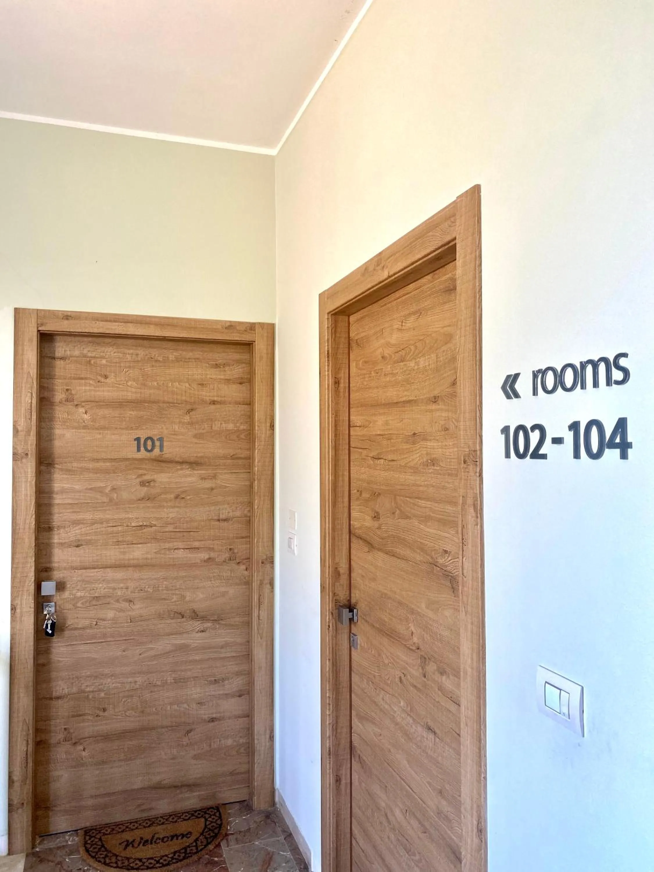 Facade/entrance in Villa Francesca