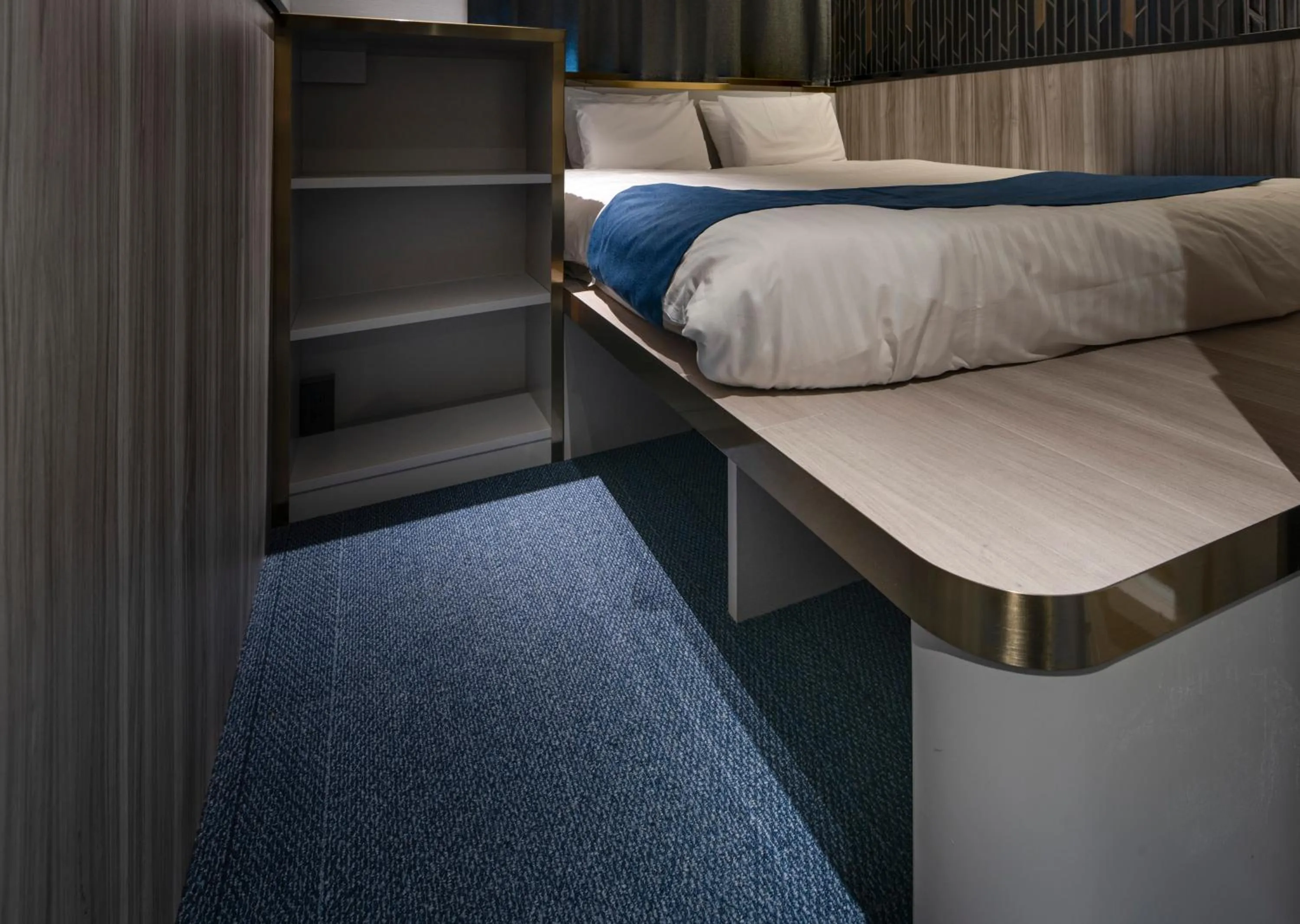 Bed in Dotonbori Hotel