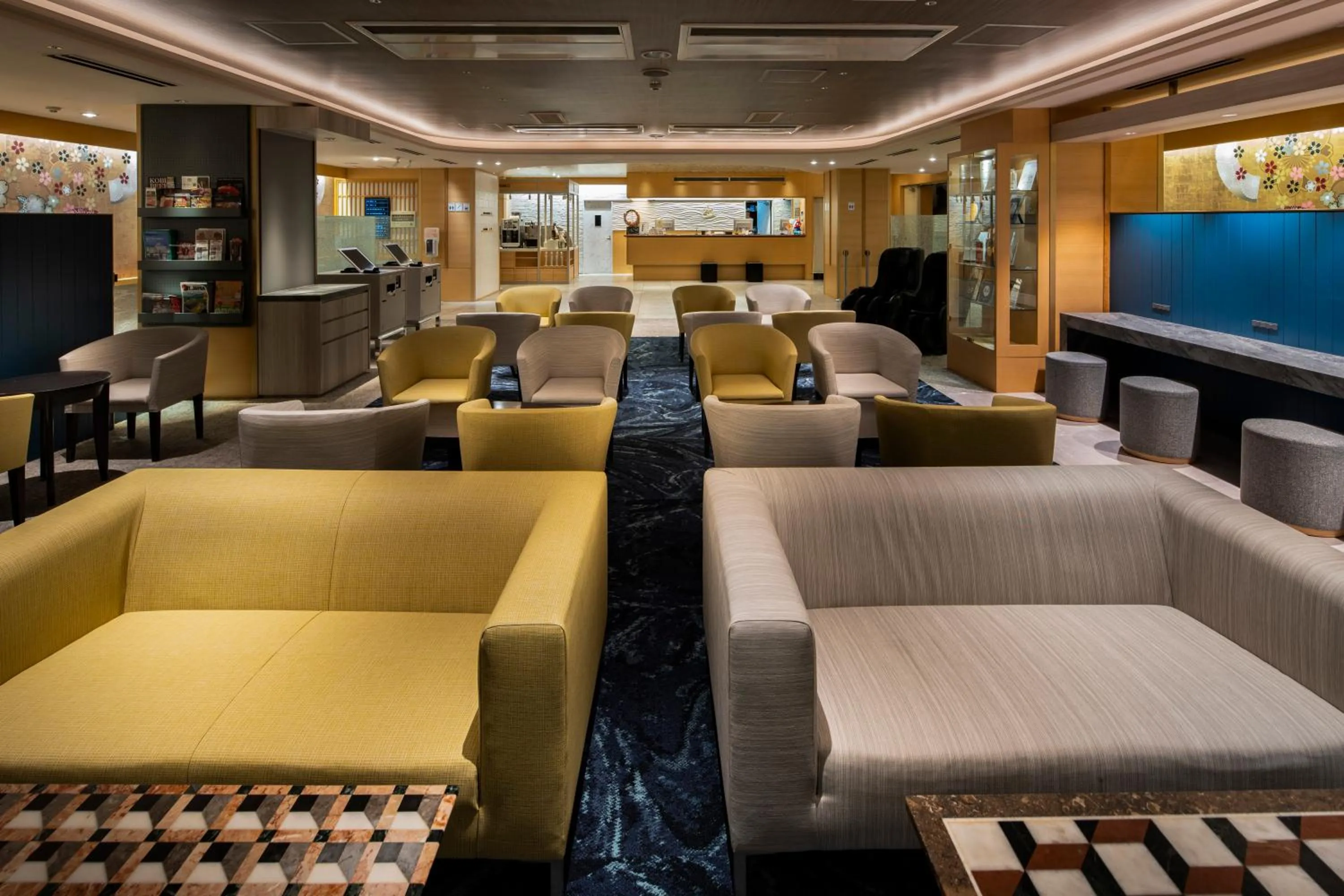 Lobby or reception in Dotonbori Hotel