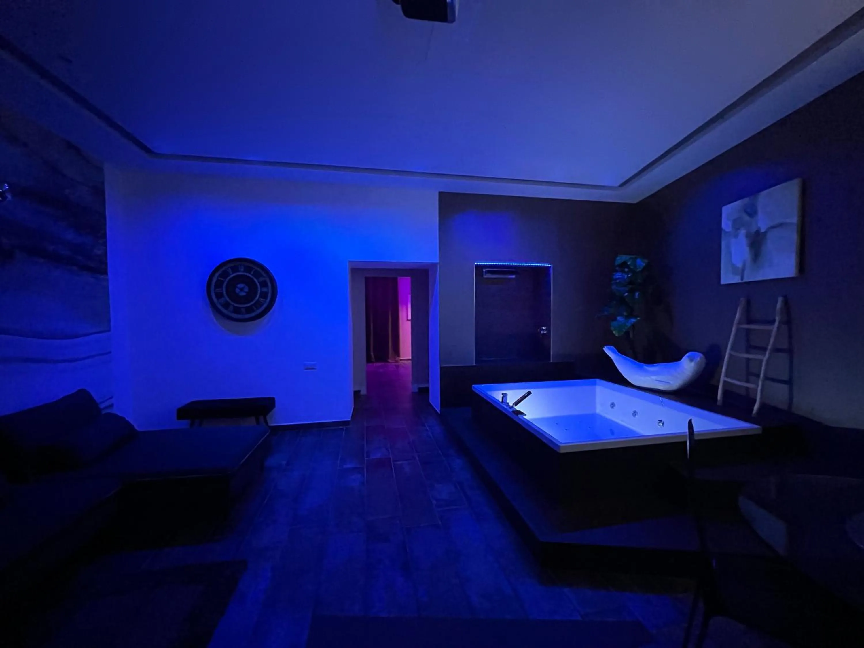 Hot Tub, Bed in Relais Viesti B&B