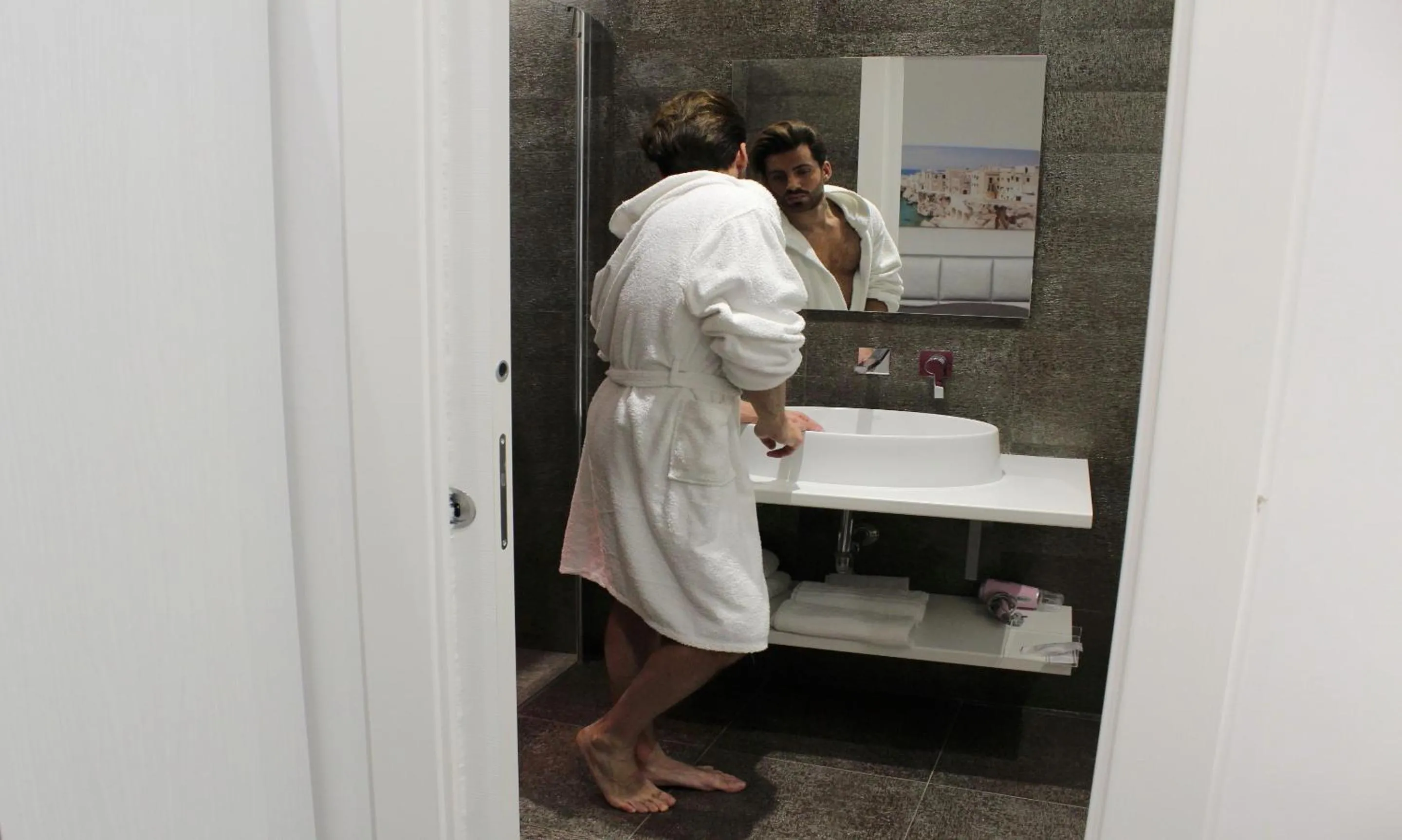Shower in Relais Viesti B&B