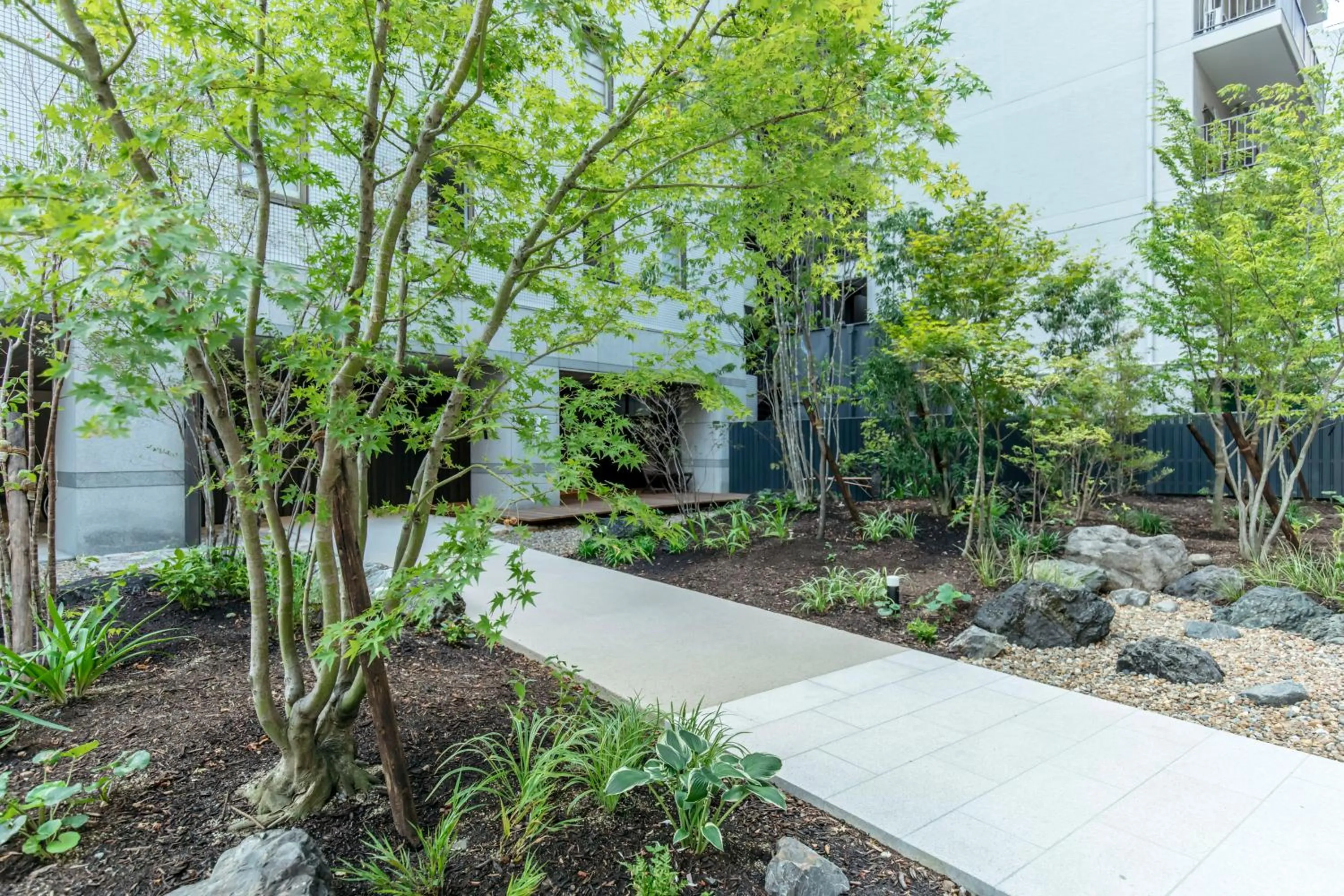 Garden in Shin-Osaka Station Hotel