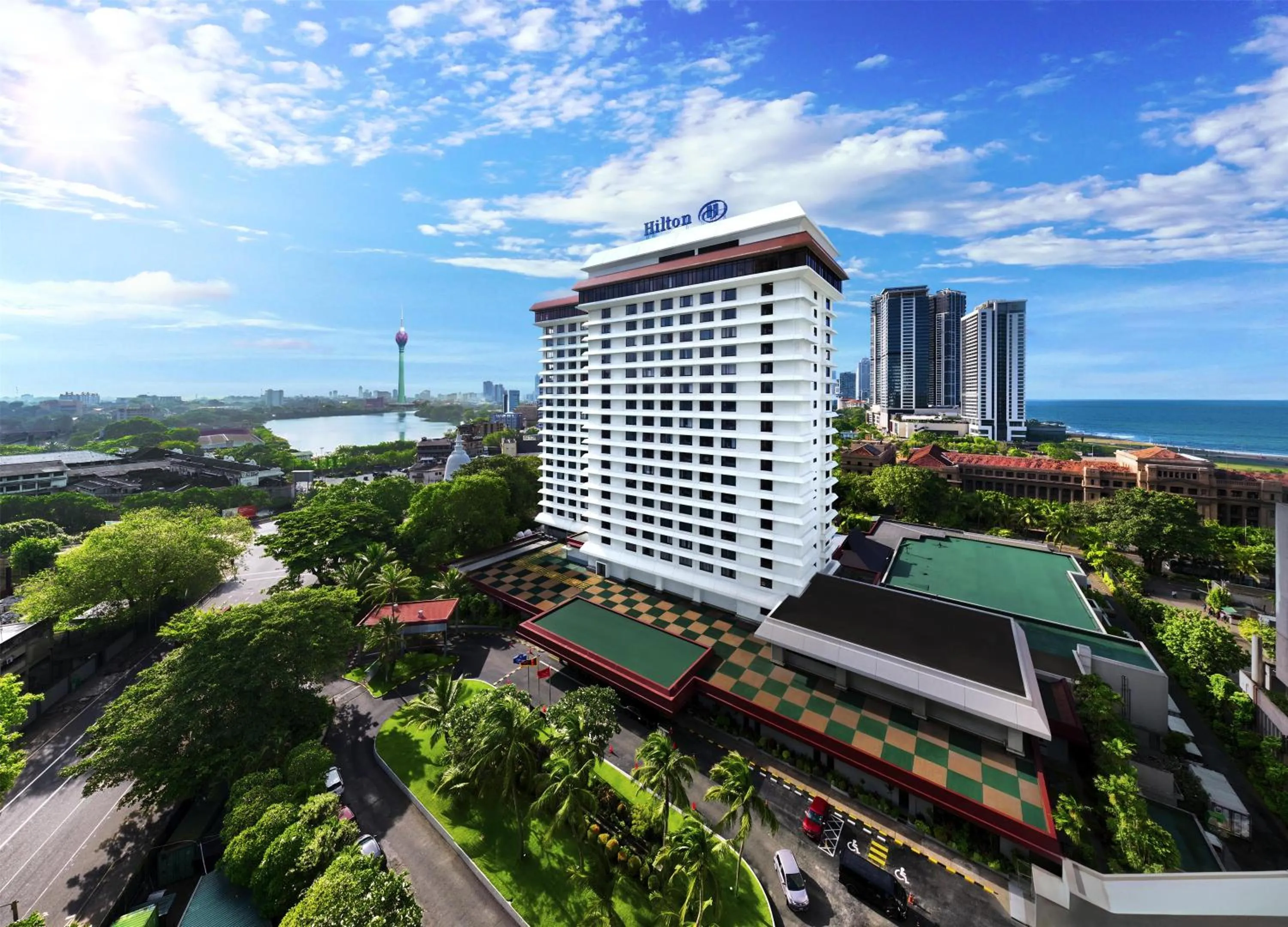 Property building in Hilton Colombo Hotel