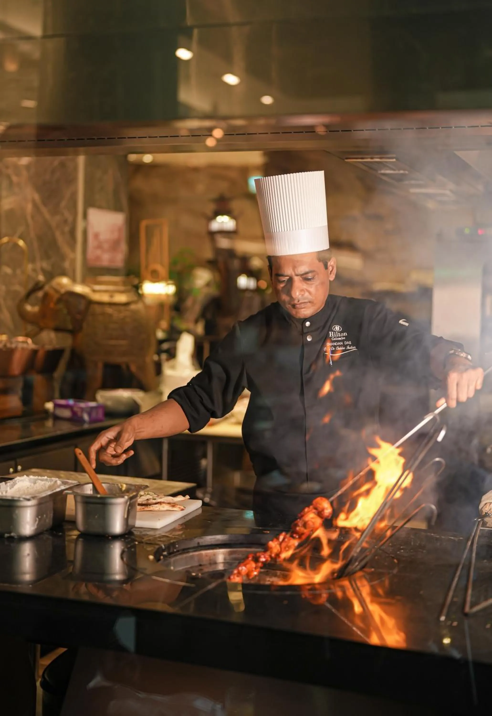 Staff in Hilton Colombo Hotel