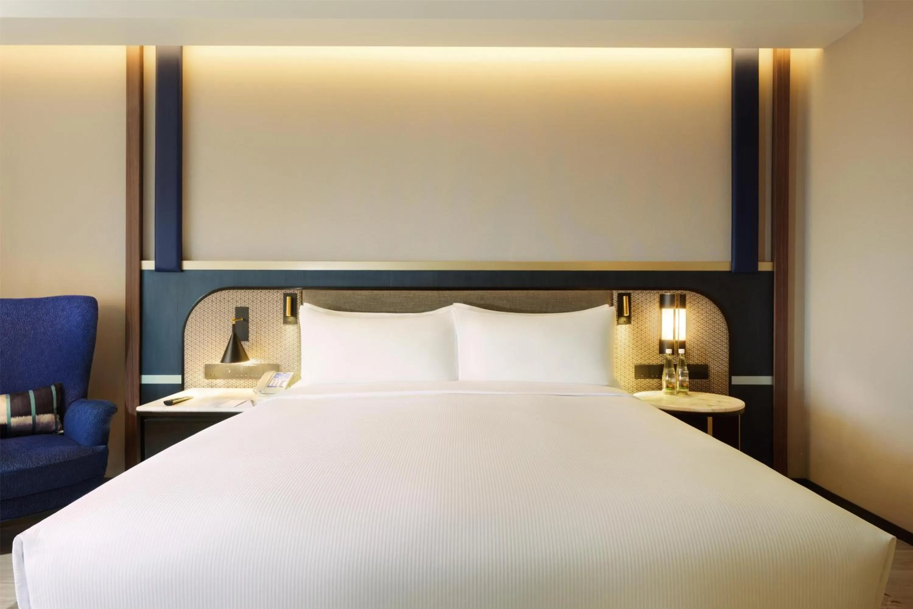 Bed in Hilton Colombo Hotel