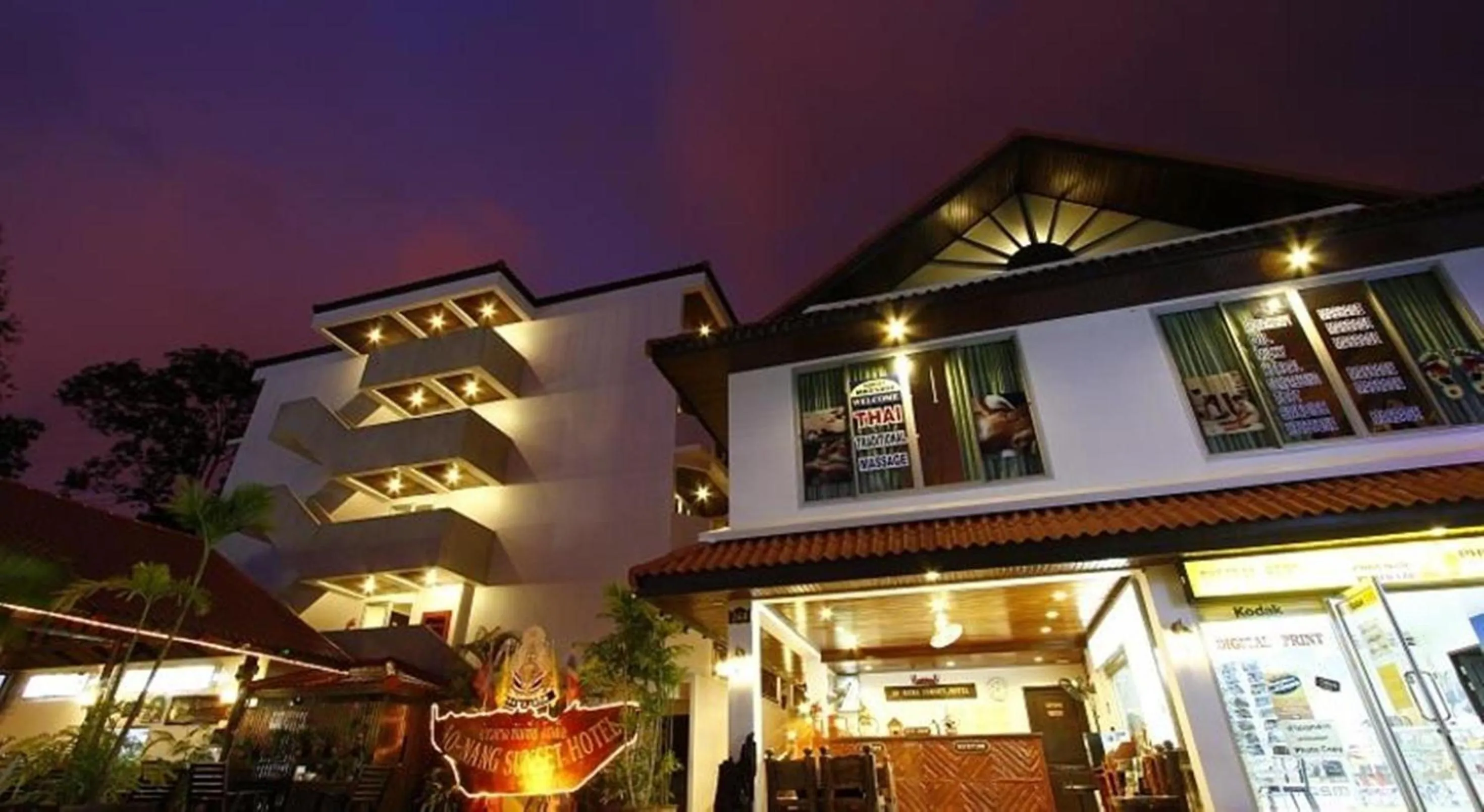 Facade/entrance in Aonang Sunset Hotel - SHA Extra Plus