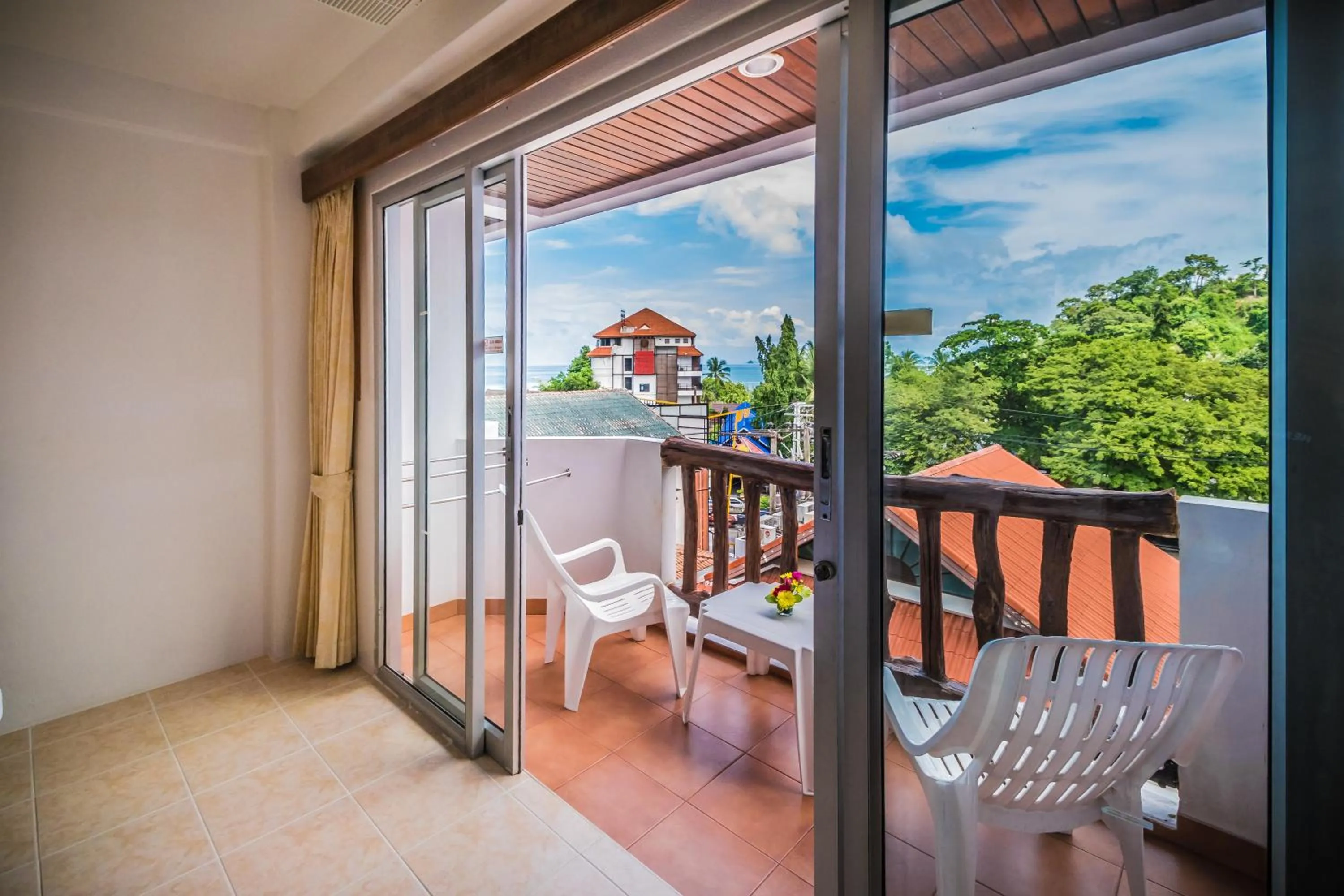 Balcony/Terrace in Aonang Sunset Hotel - SHA Extra Plus