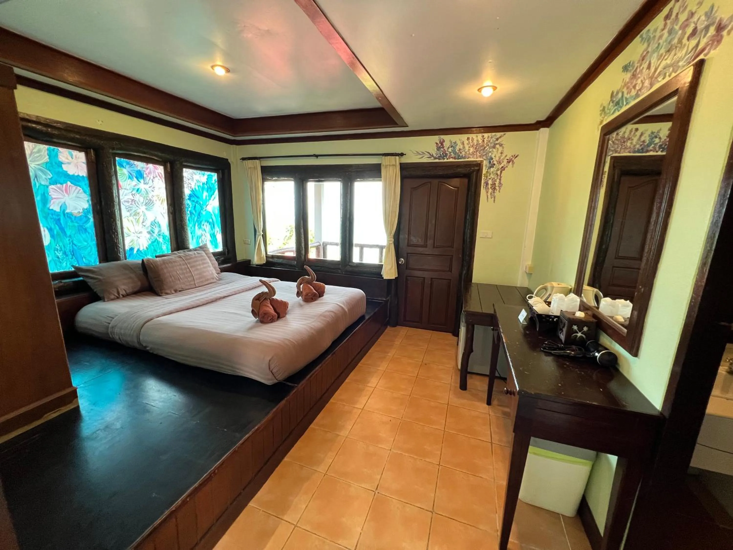 Bed in Sea Breeze Resort - SHA Plus