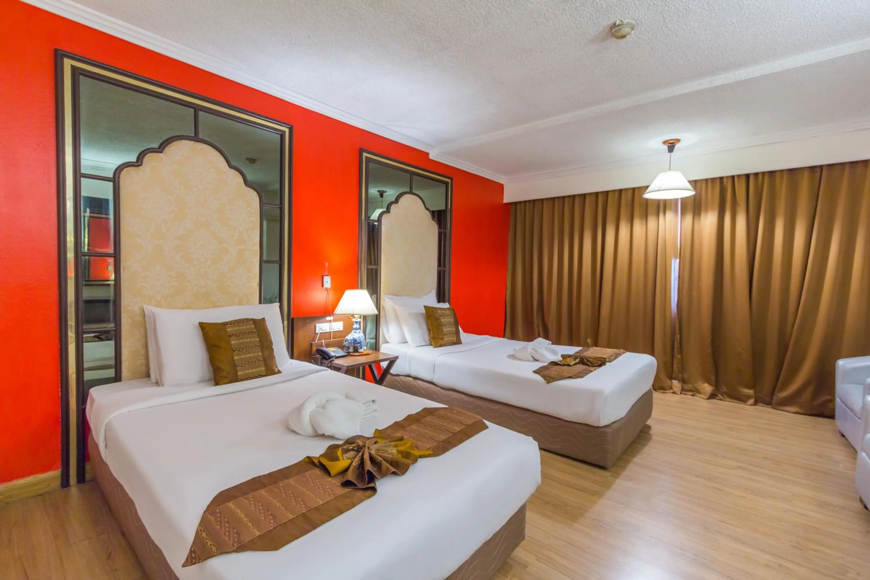 Bed in BP Chiangmai City Hotel