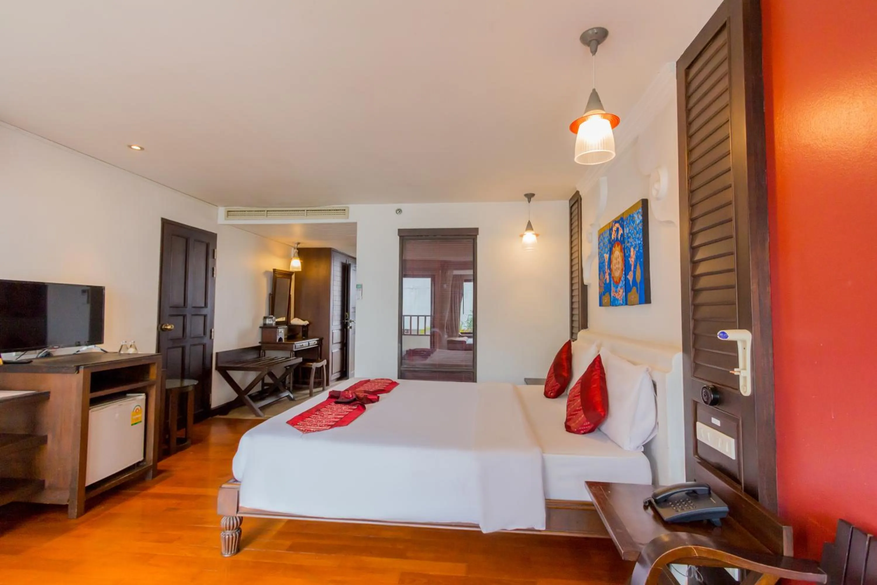 Bed in BP Chiangmai City Hotel