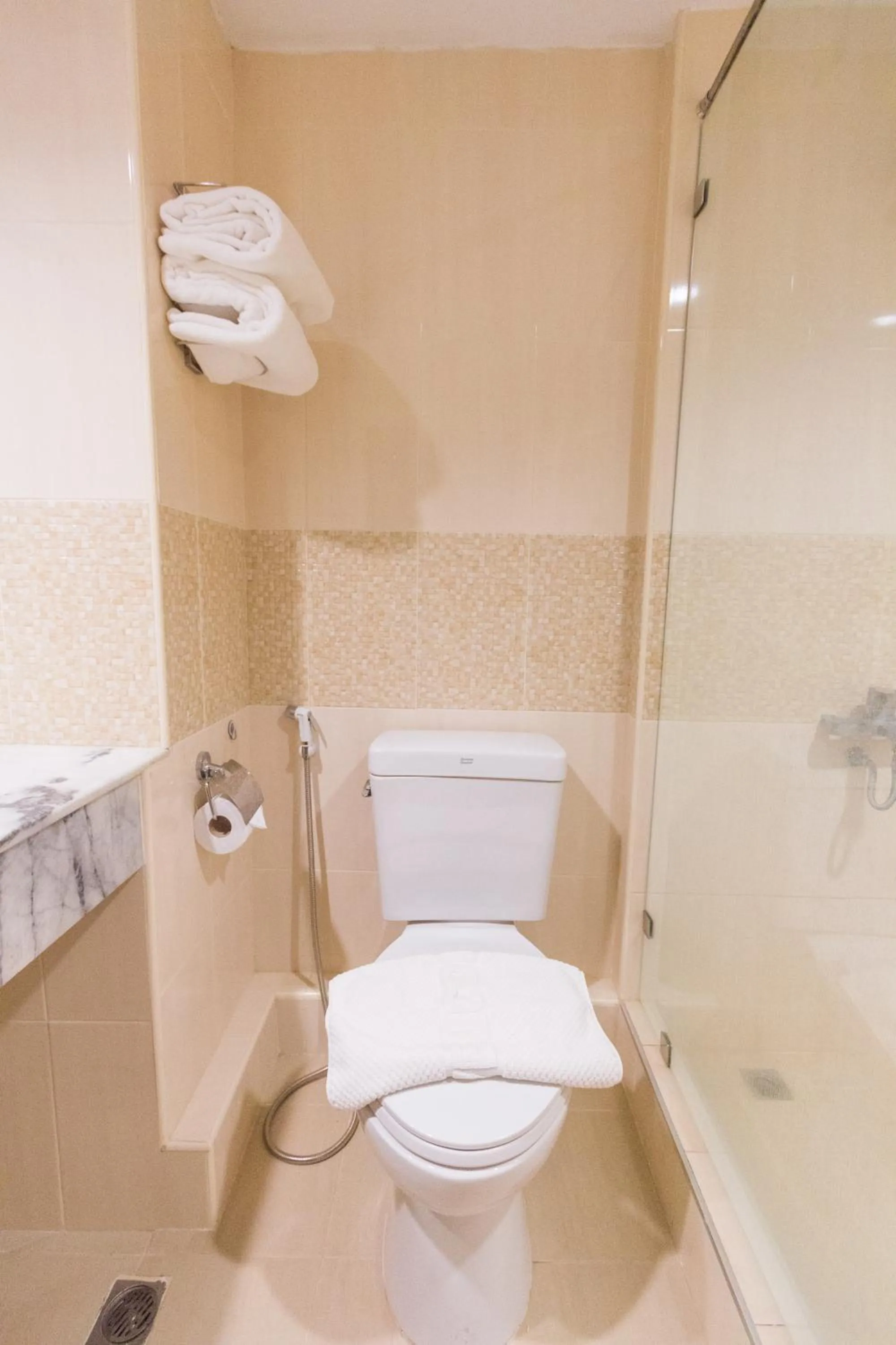 Shower in BP Chiangmai City Hotel