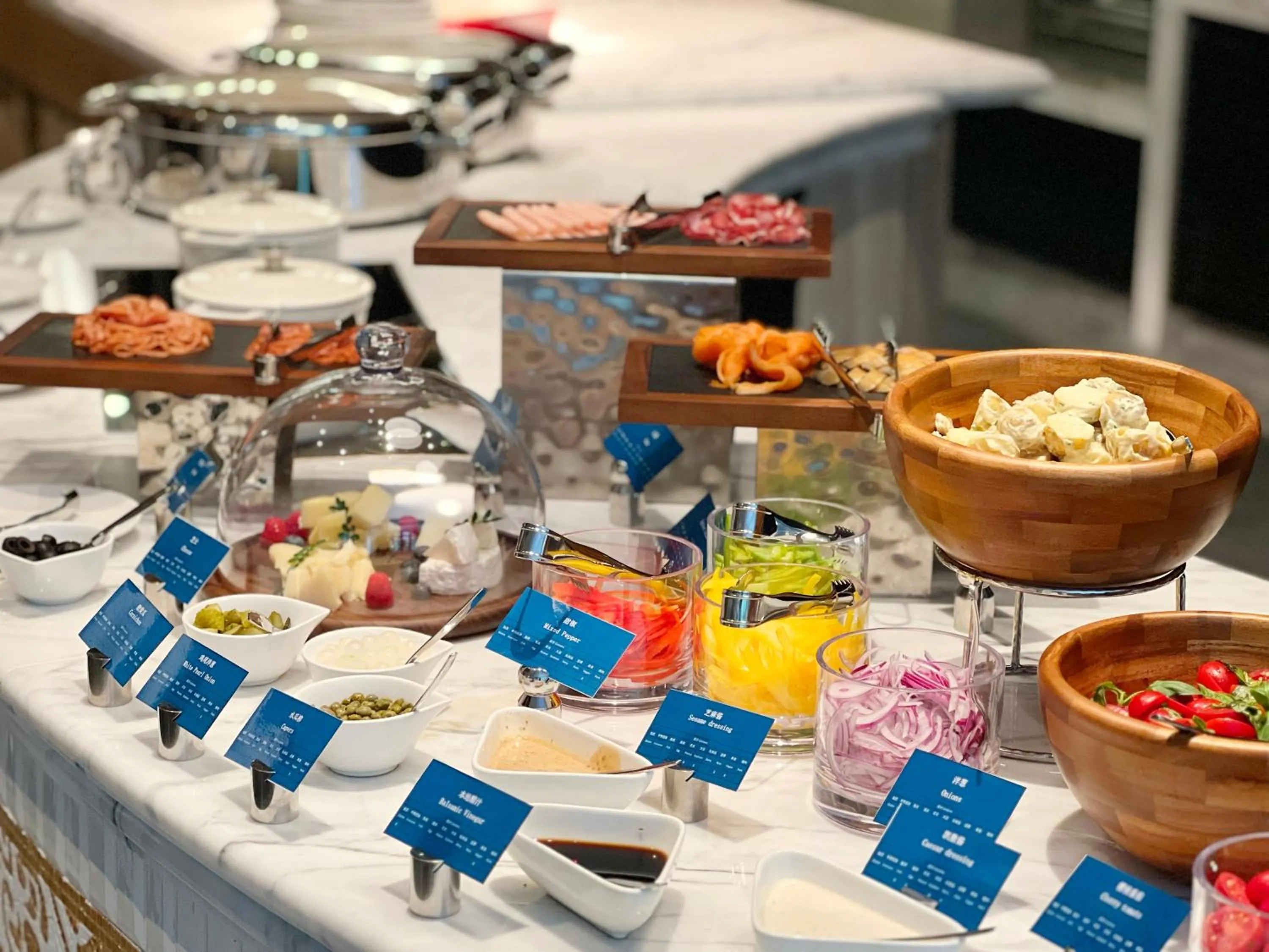 Breakfast in Hilton Shanghai City Center