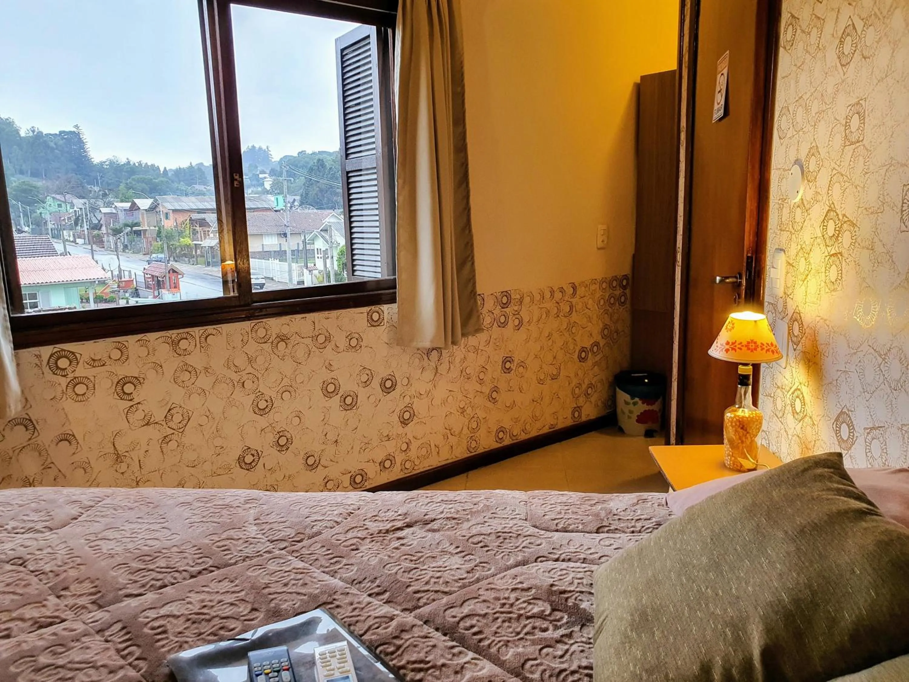 View (from property/room), Bed in Residencial Borges Canela