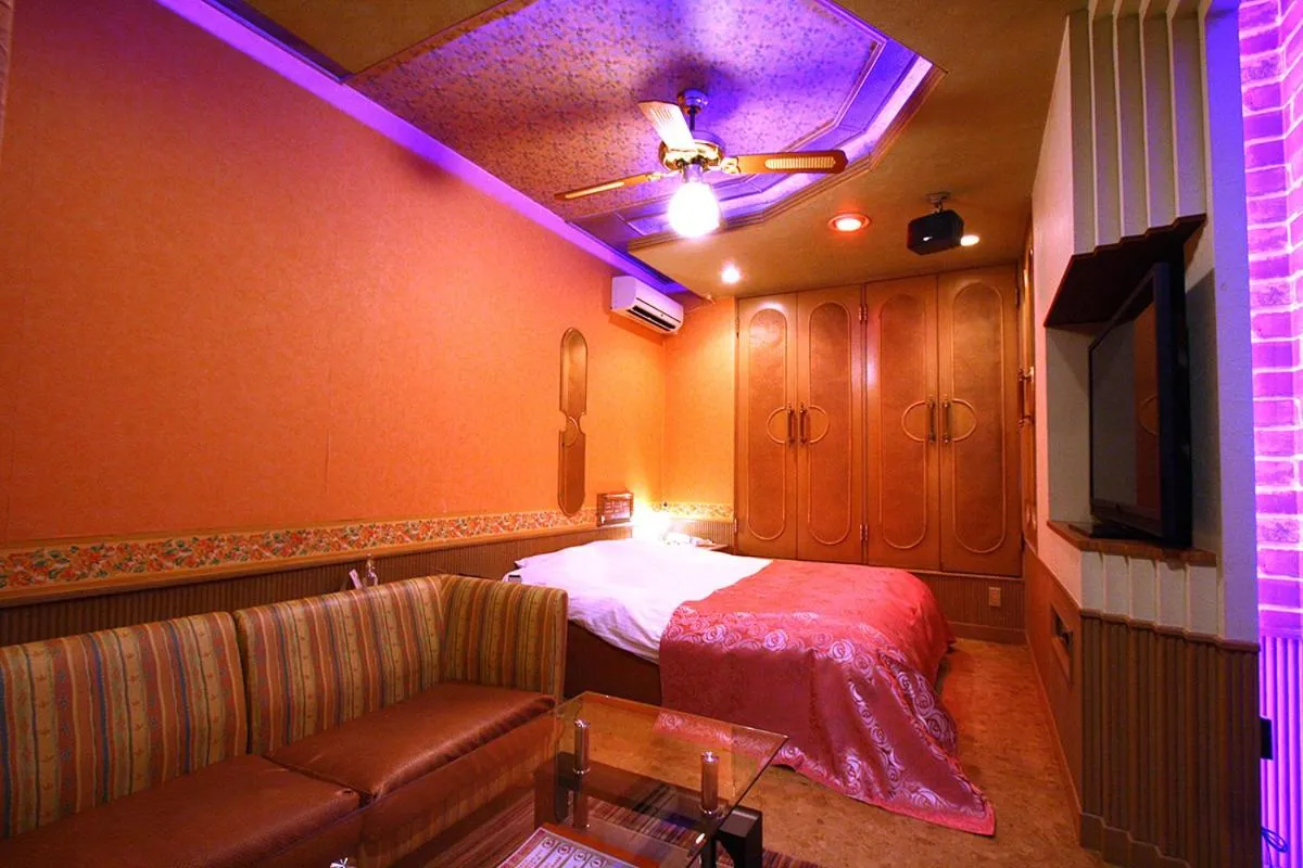 Bed in Hotel Ohirune Racco Sakai (Adult Only )