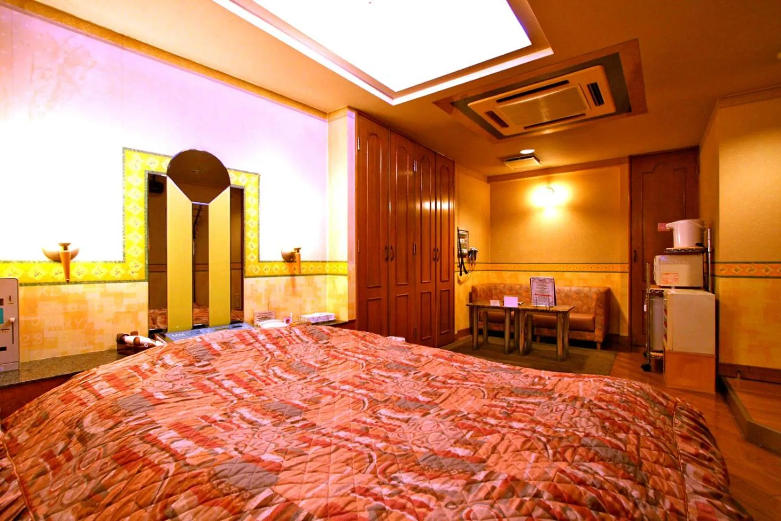 Bed in Hotel Ohirune Racco Himeji Royal (Adult Only)