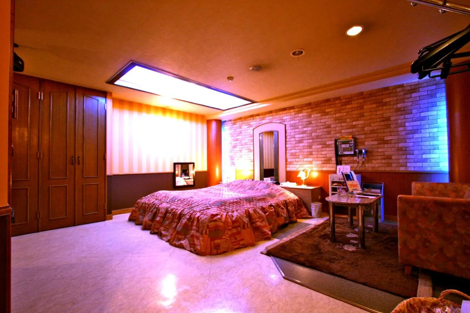 Bed in Hotel Ohirune Racco Himeji Royal (Adult Only)